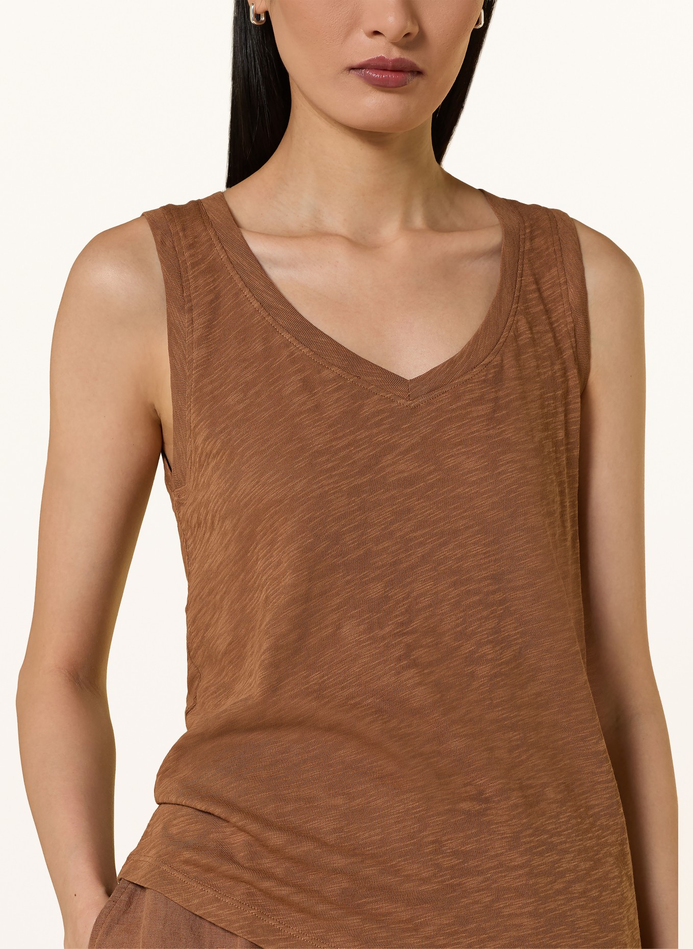 Marc O'Polo Top: BRĄZOWY