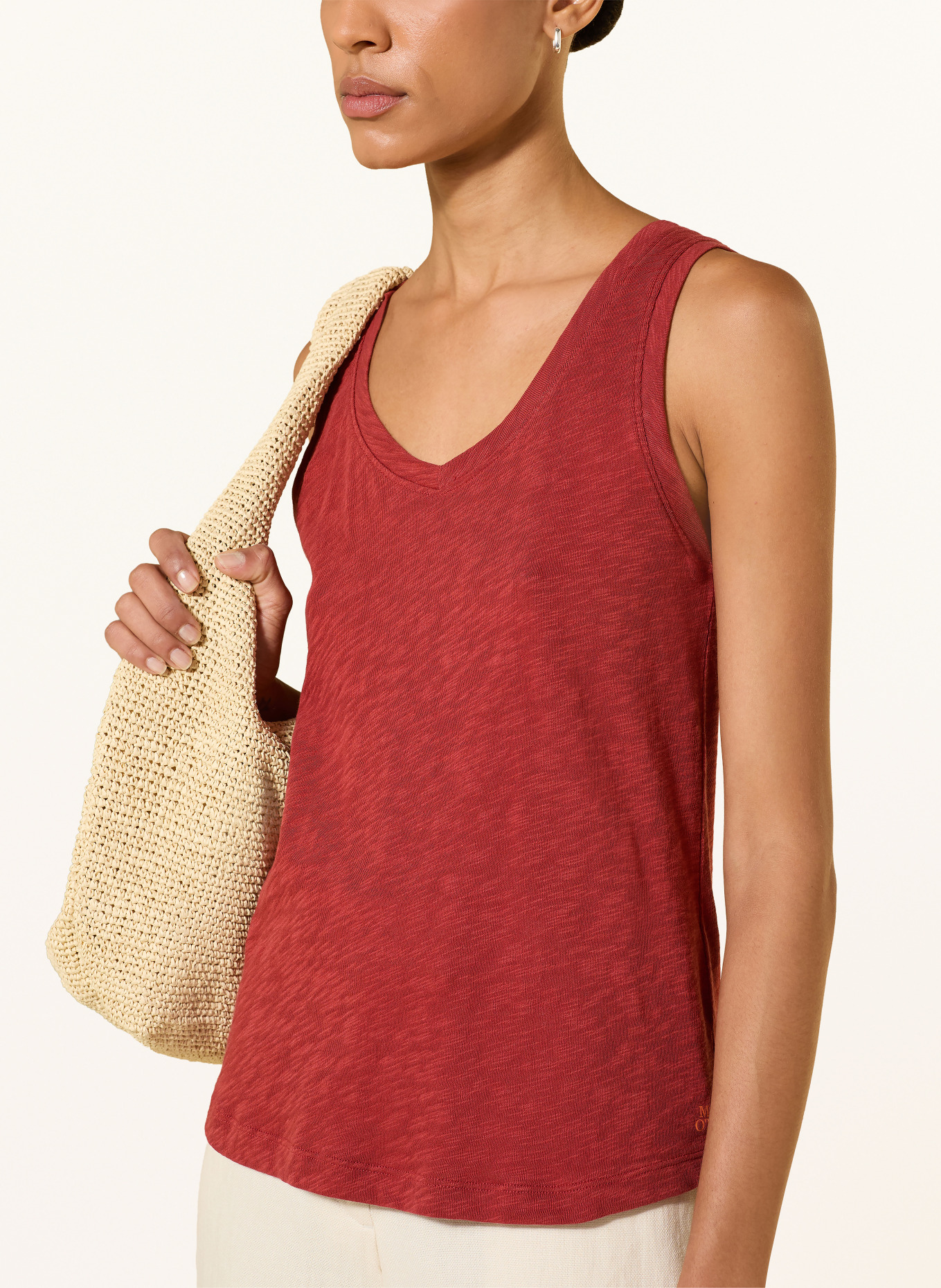 Marc O'Polo Top: DONKERROOD