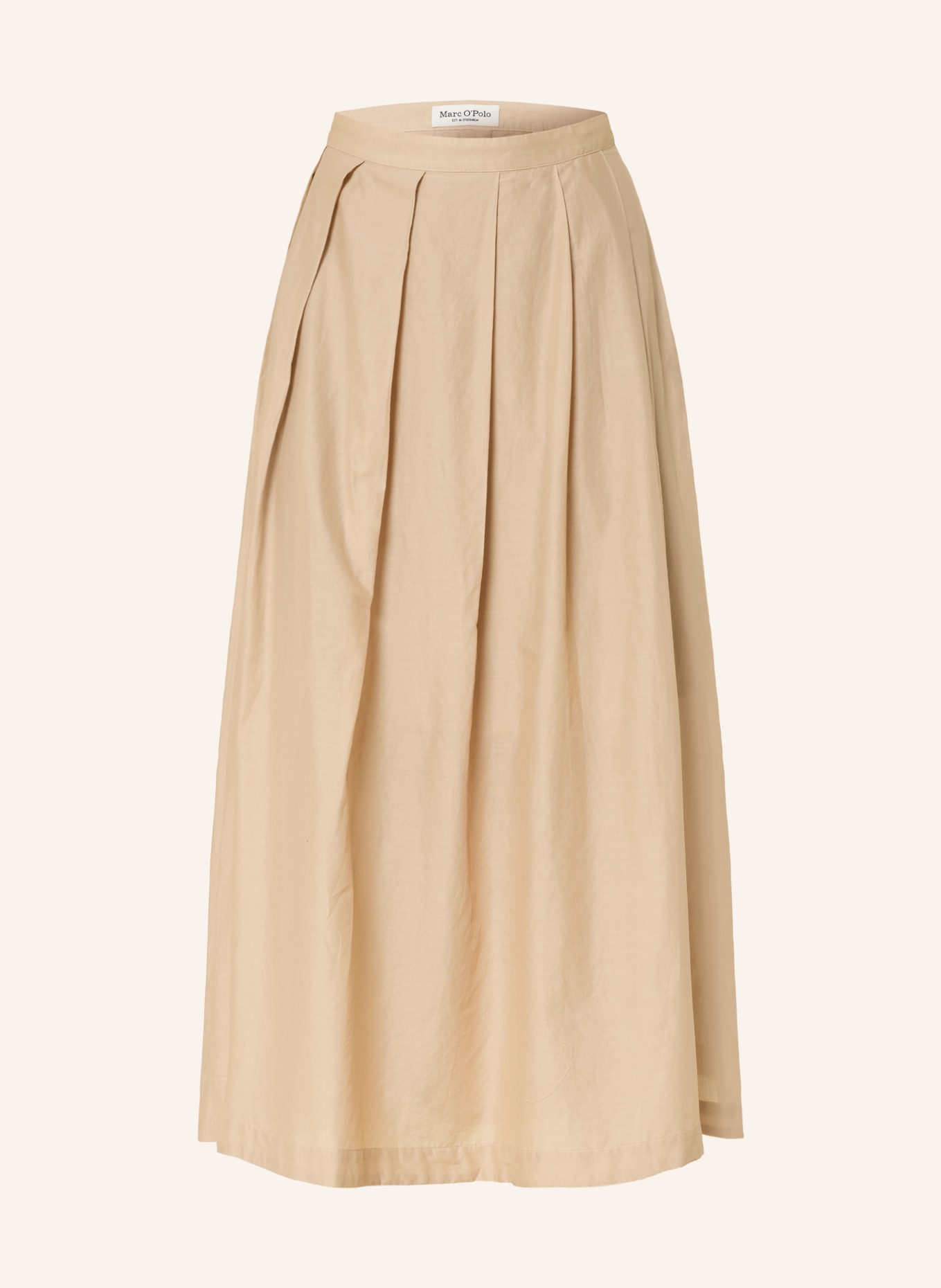Marc O'Polo Jupe plissée: BEIGE