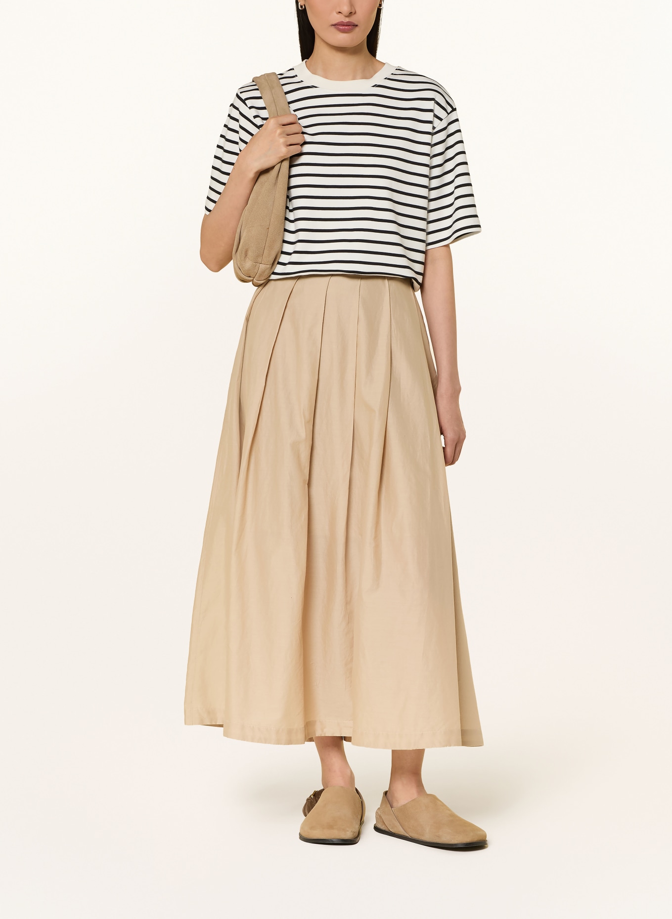 Marc O'Polo Jupe plissée: BEIGE