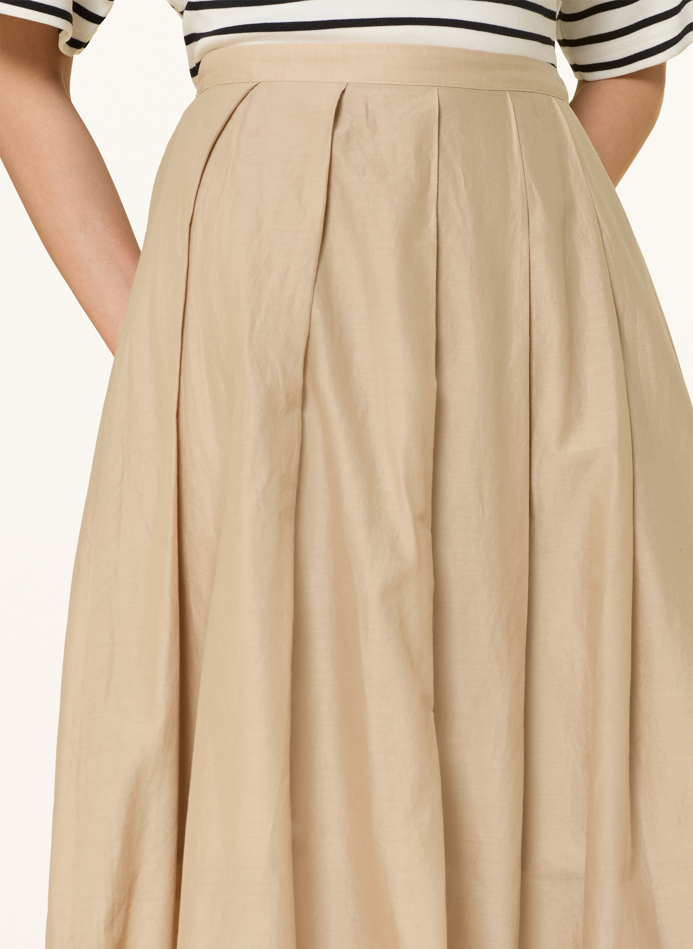 Marc O'Polo Jupe plissée: BEIGE