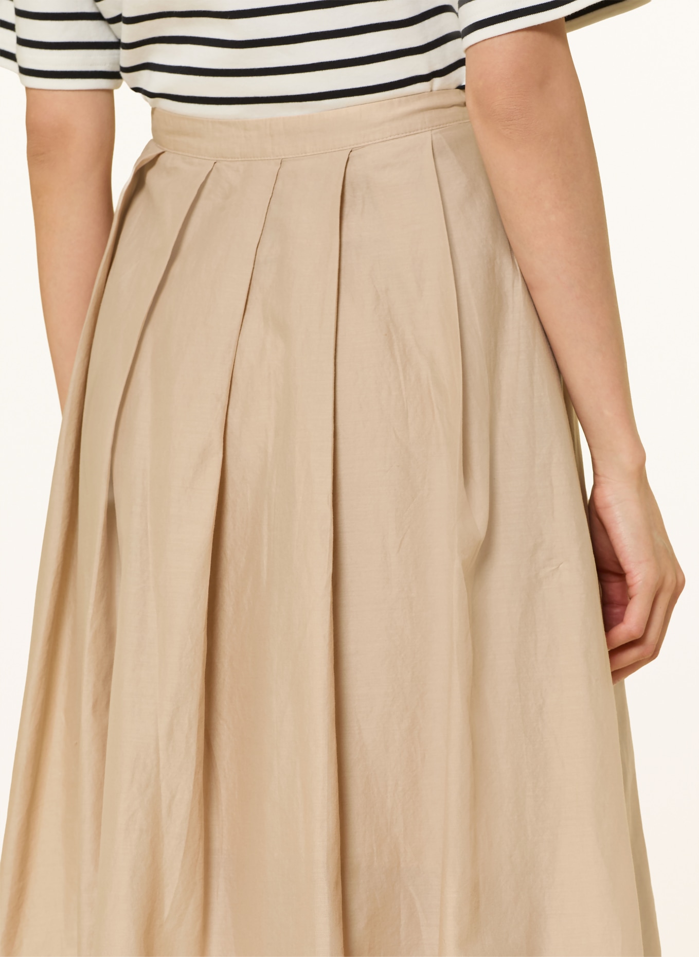 Marc O'Polo Jupe plissée: BEIGE