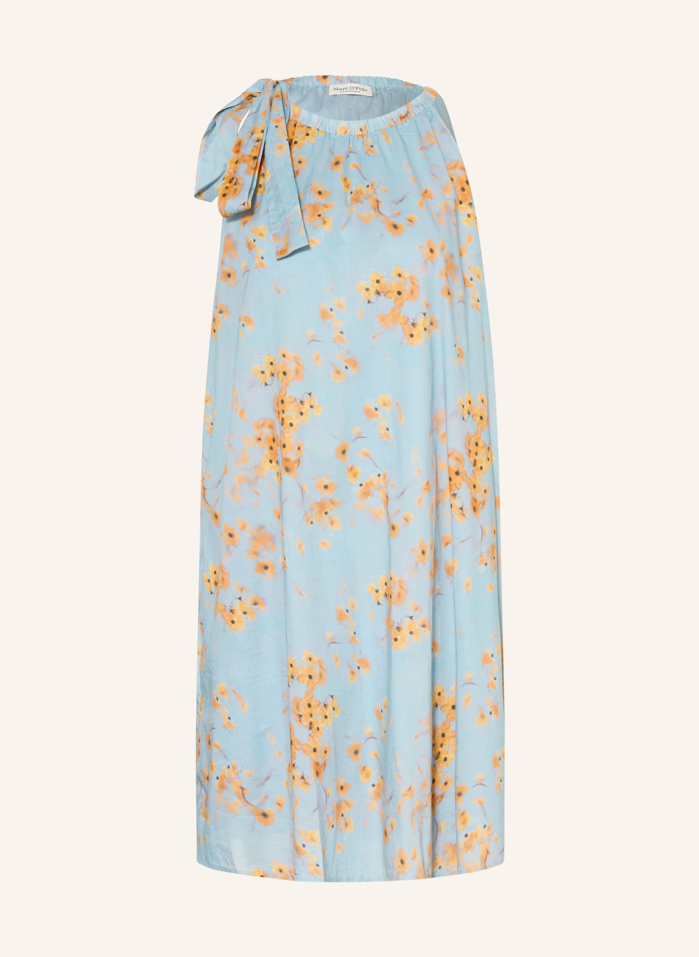 Marc O'Polo Kleid: HELLBLAU / ORANGE / SCHWARZ