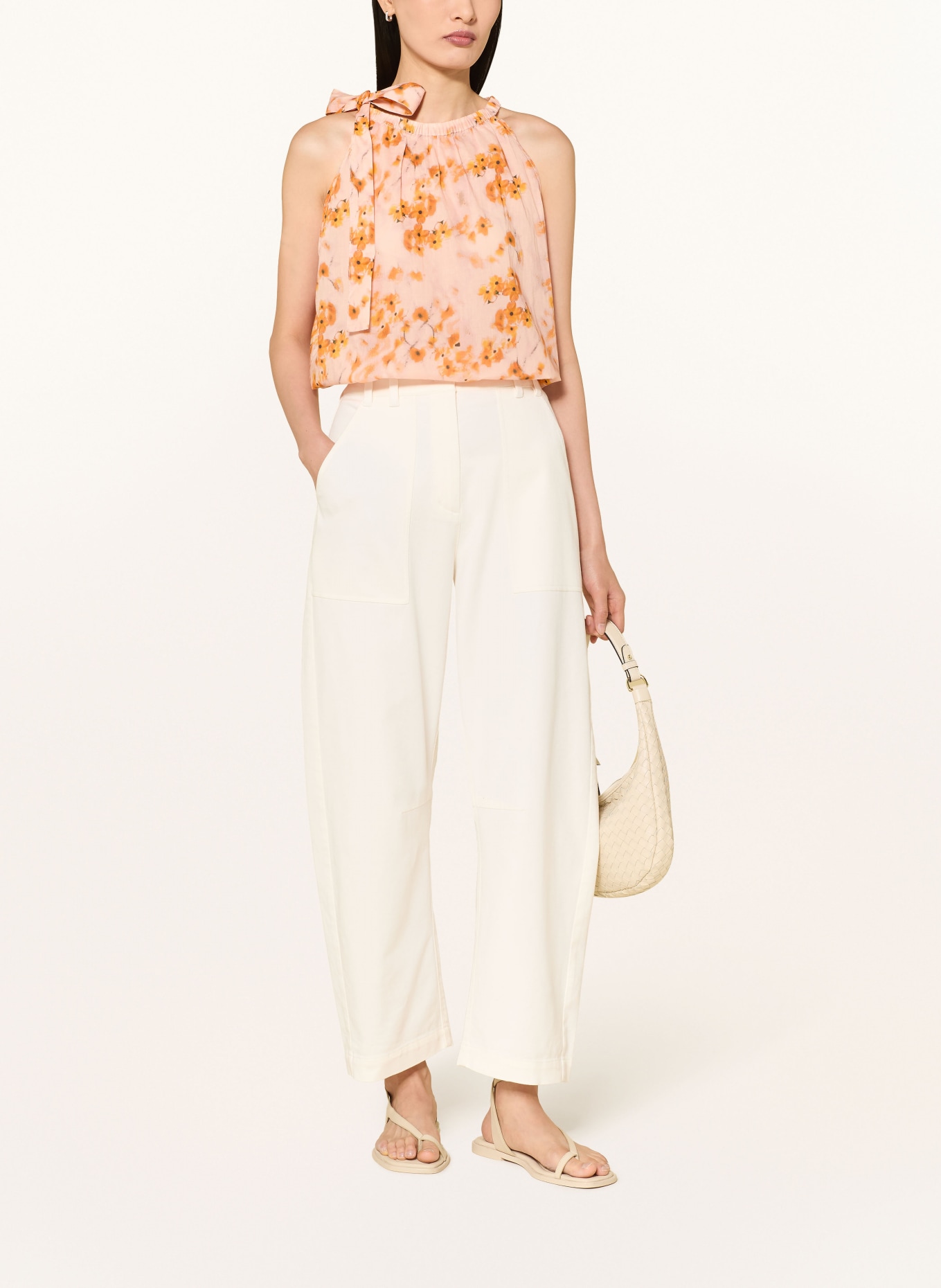 Marc O'Polo Blouse: ORANJE / ZALM