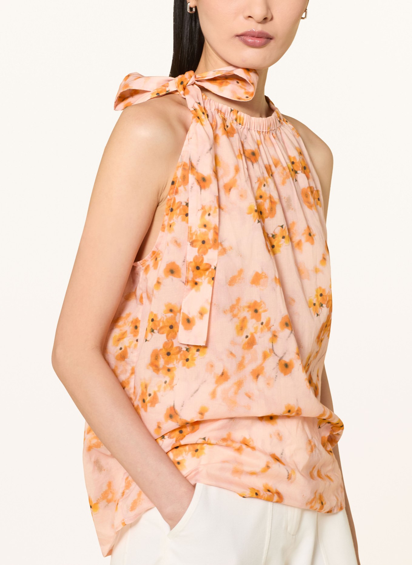 Marc O'Polo Blouse: ORANJE / ZALM