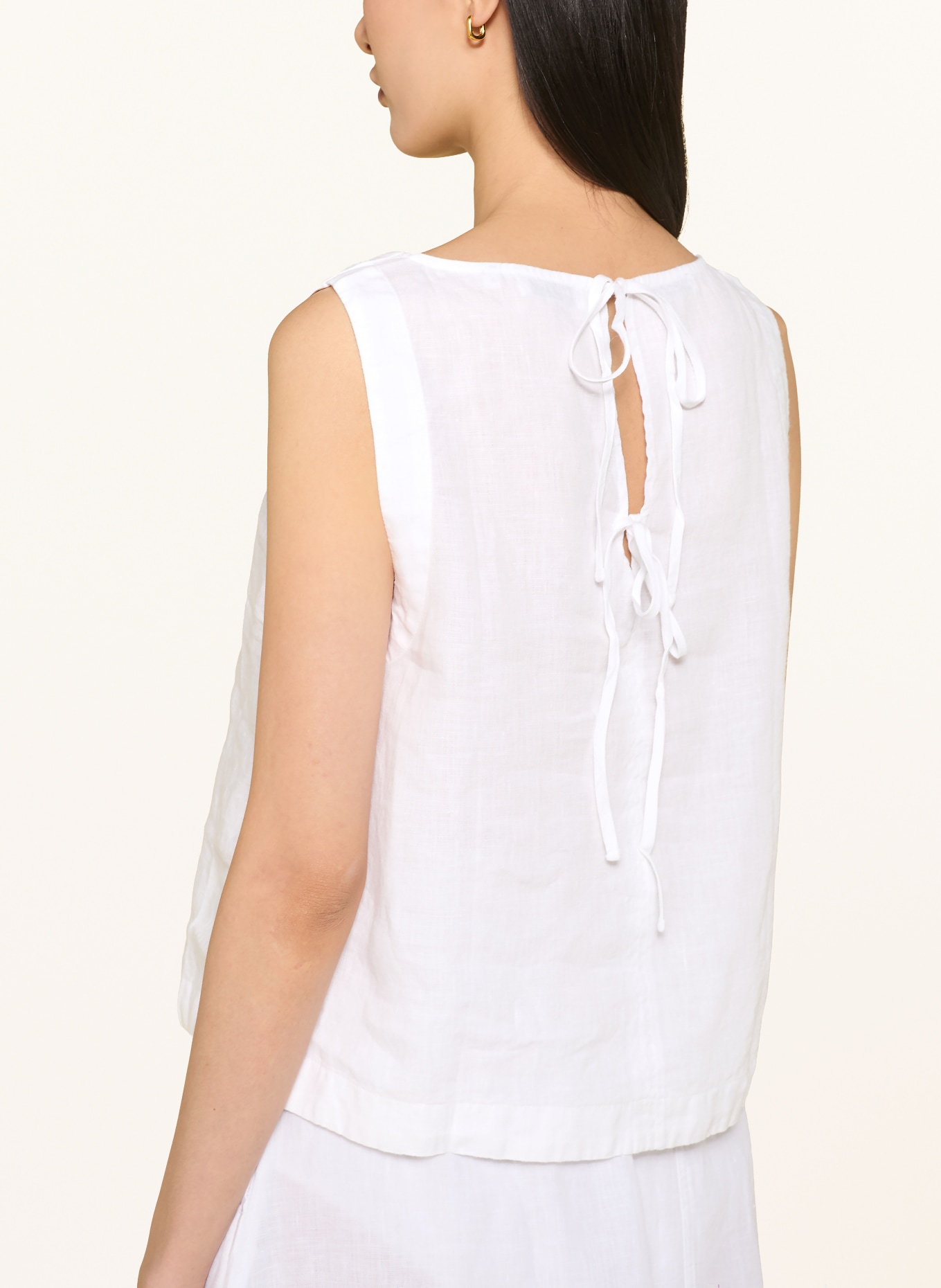 Marc O'Polo Leinentop: WEISS