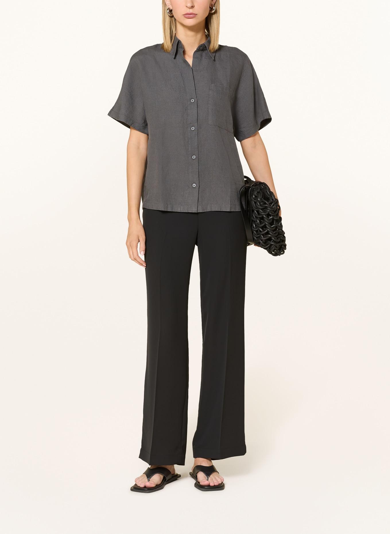 Marc O'Polo Linen shirt: GRAY