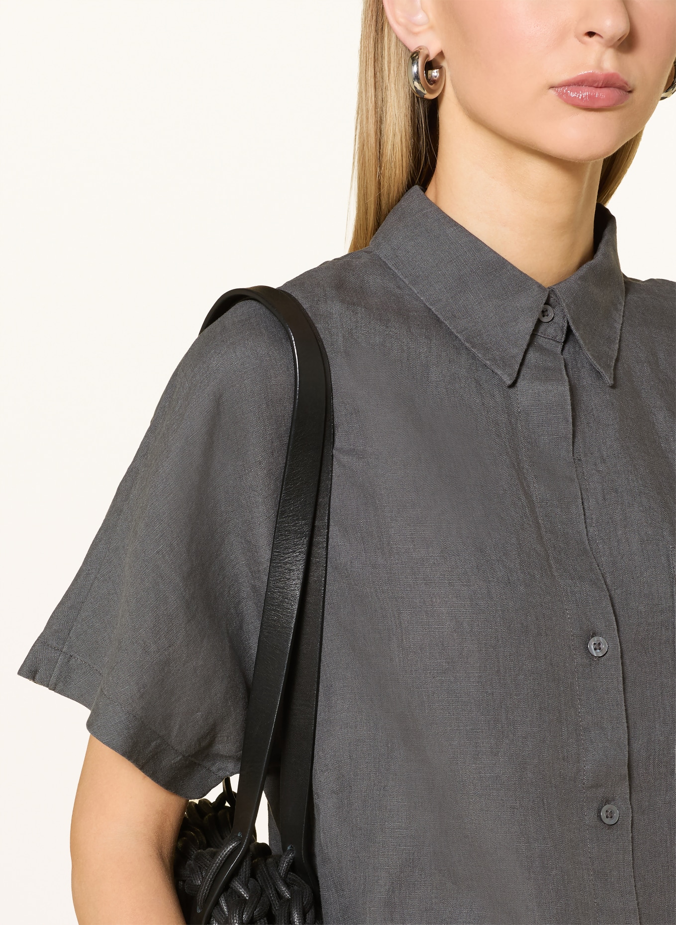 Marc O'Polo Linen shirt: GRAY