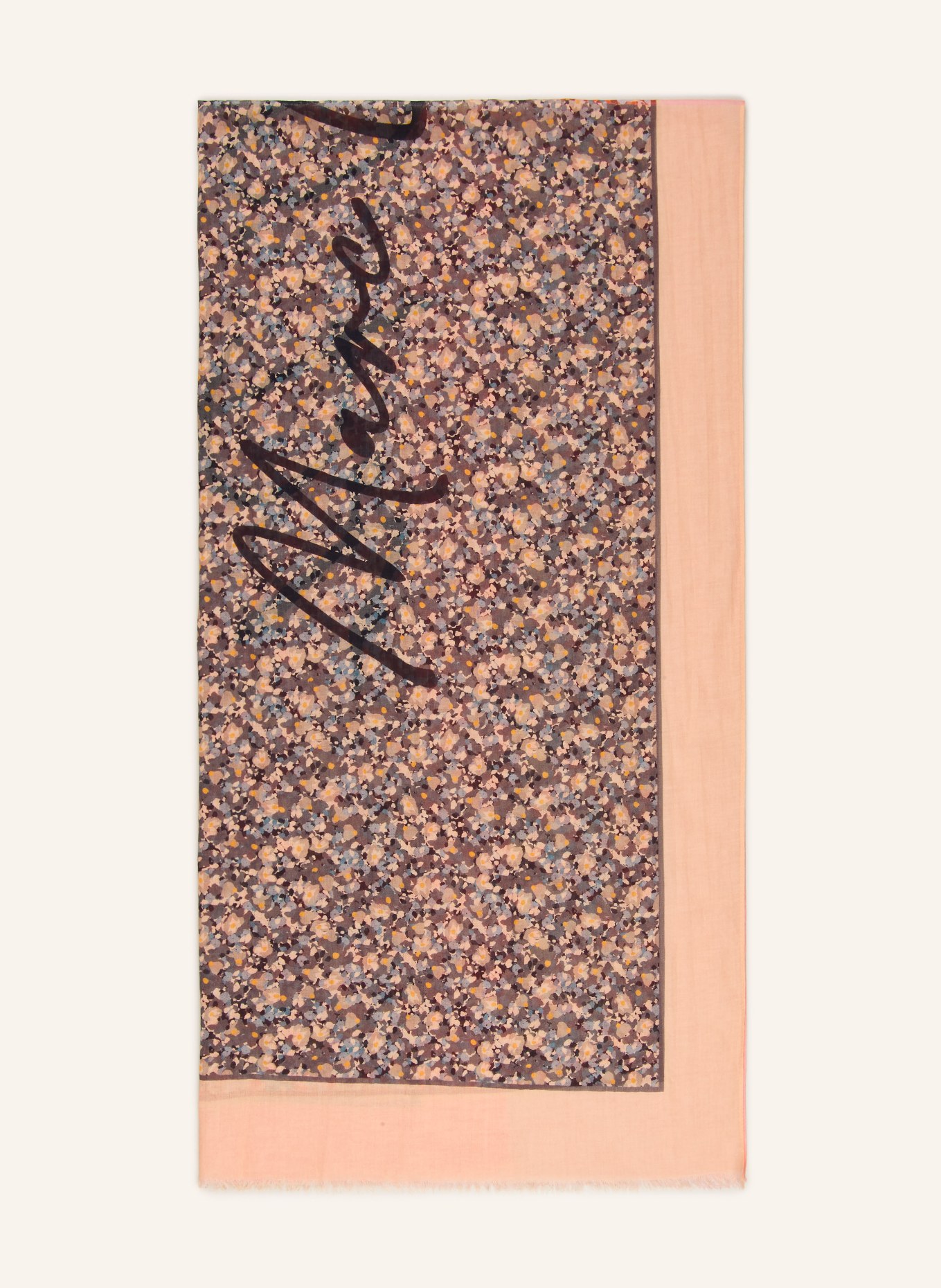 Marc O'Polo Schal: ROSA / ORANGE / HELLBLAU