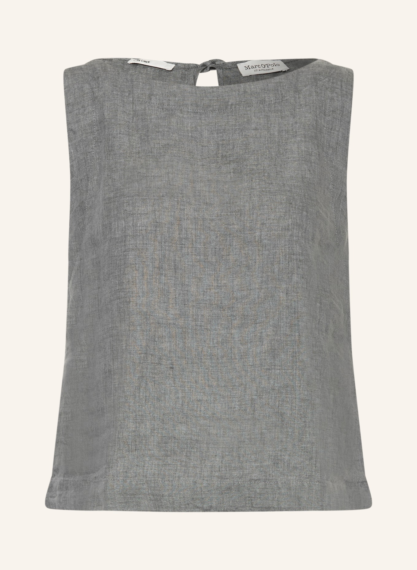 Marc O'Polo Linen blouse top: GRAY