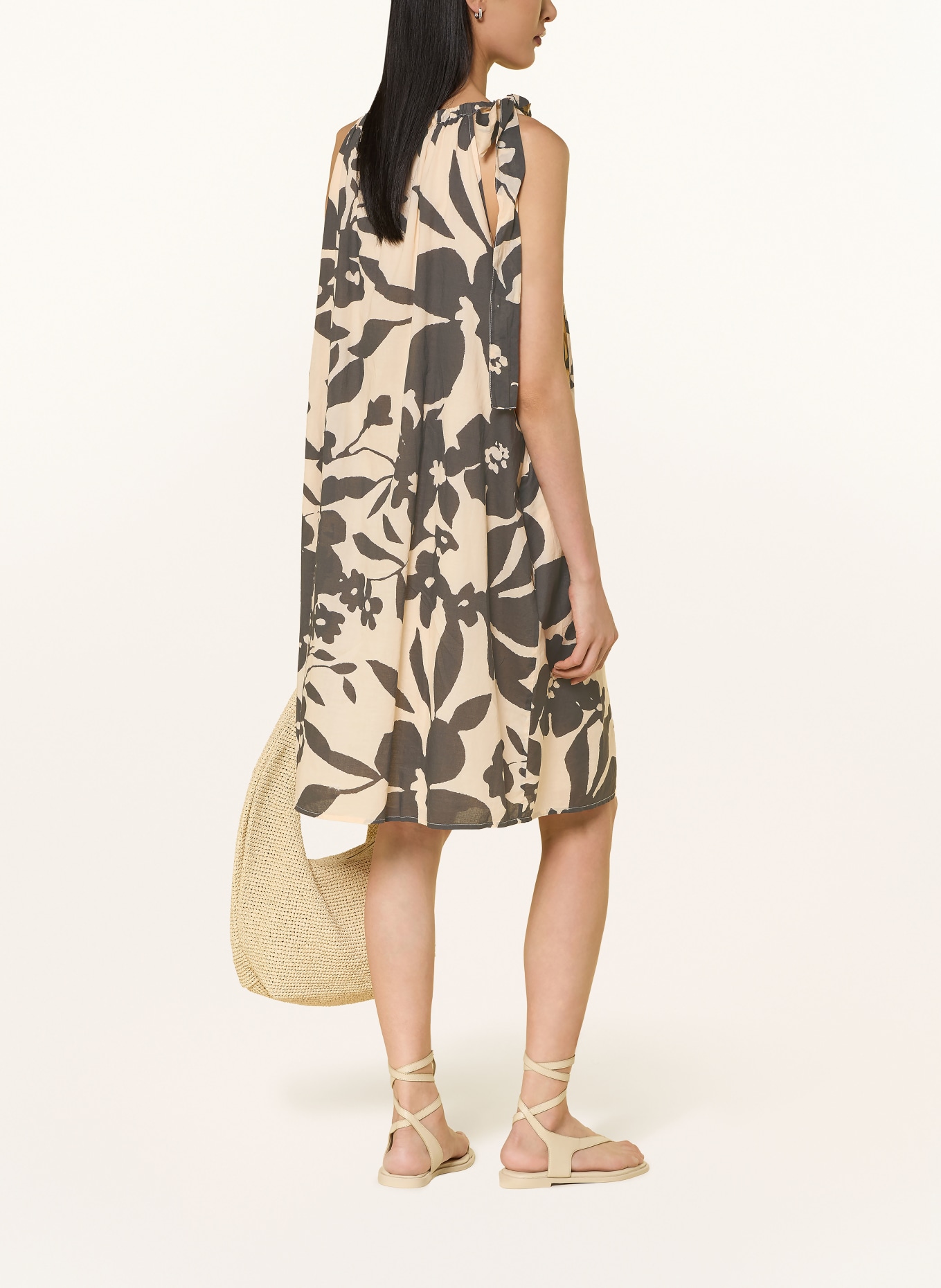Marc O'Polo Kleid: DUNKELGRAU / BEIGE