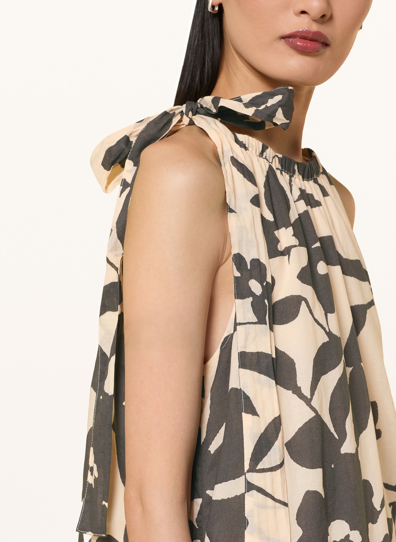 Marc O'Polo Kleid: DUNKELGRAU / BEIGE