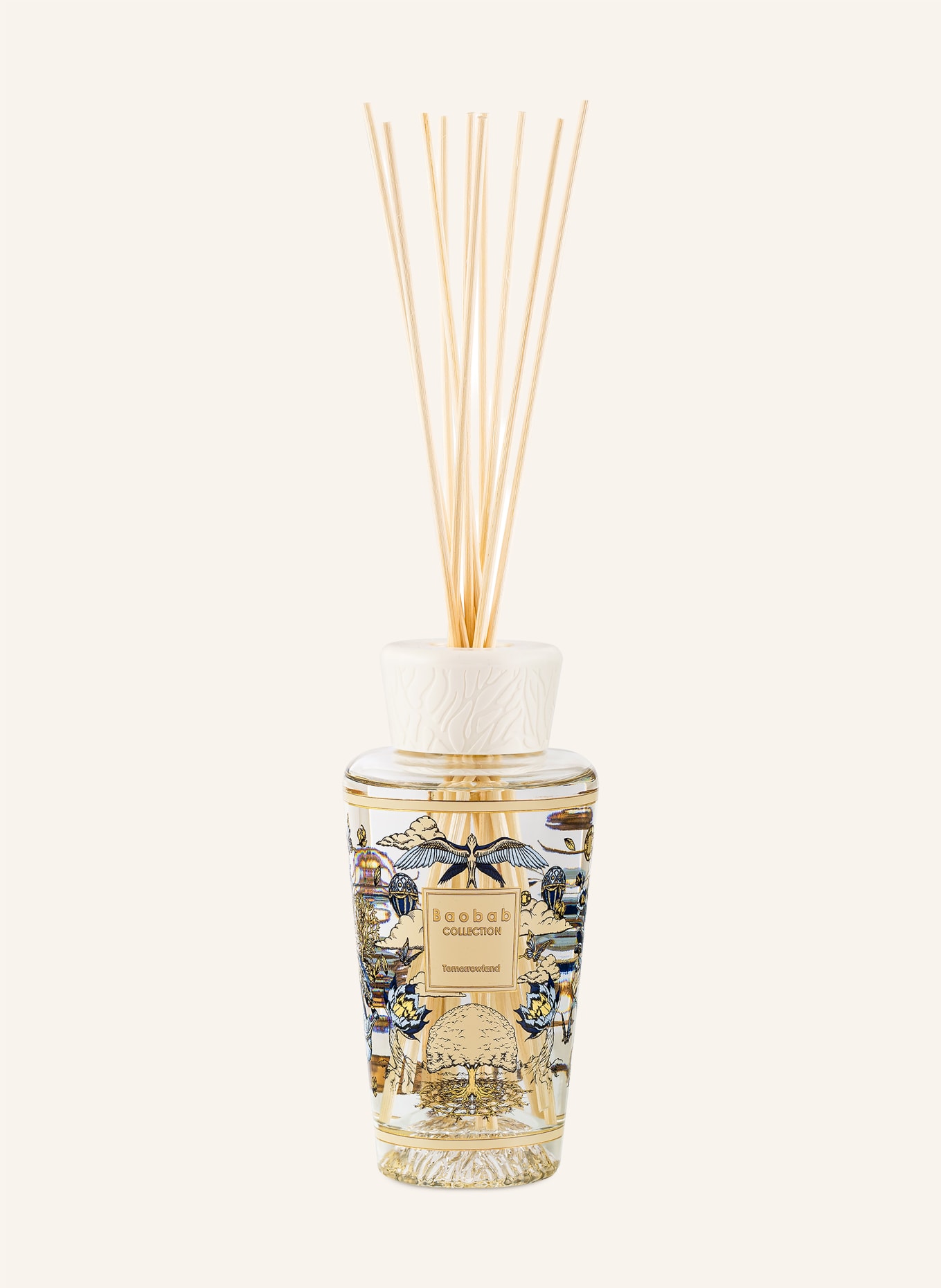 Baobab COLLECTION Raumduft TOMORROWLAND: WEISS / GOLD / HELLBLAU