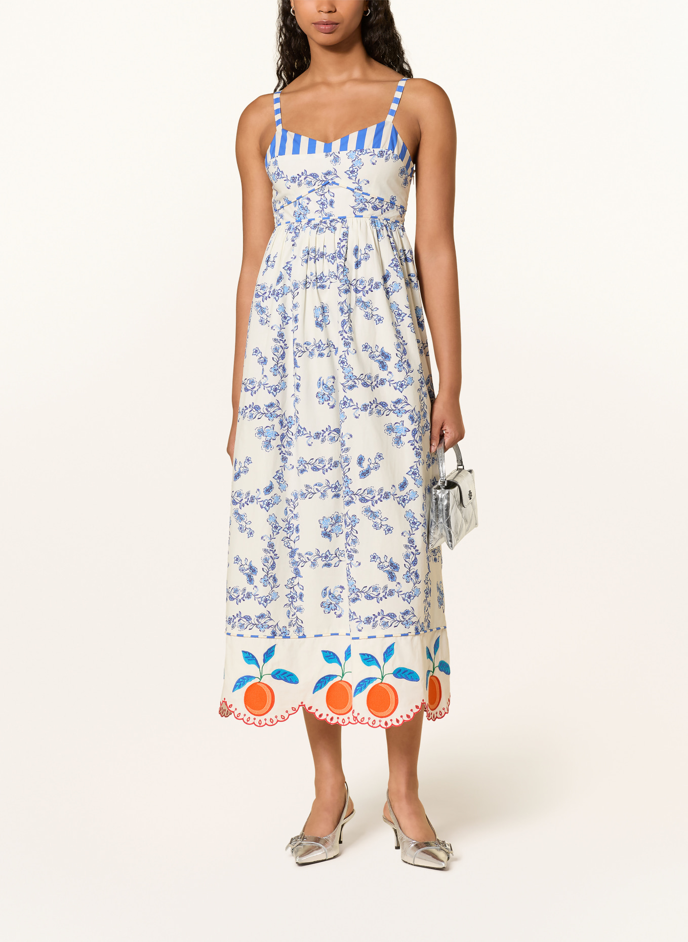 Rails LEXIE Dress: BLUE / WHITE
