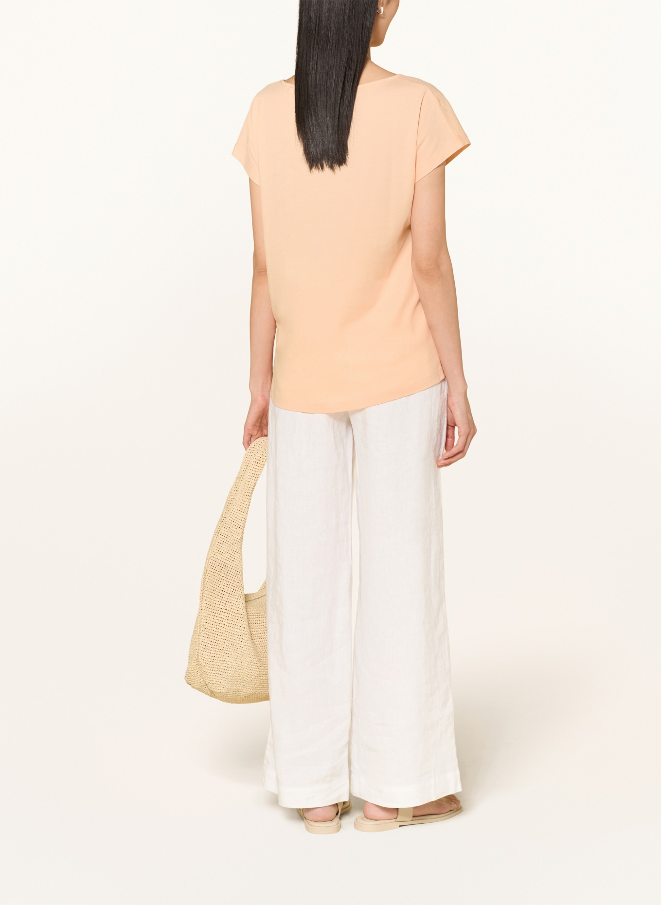 Marc O'Polo T-shirt: ORANGE CLAIR