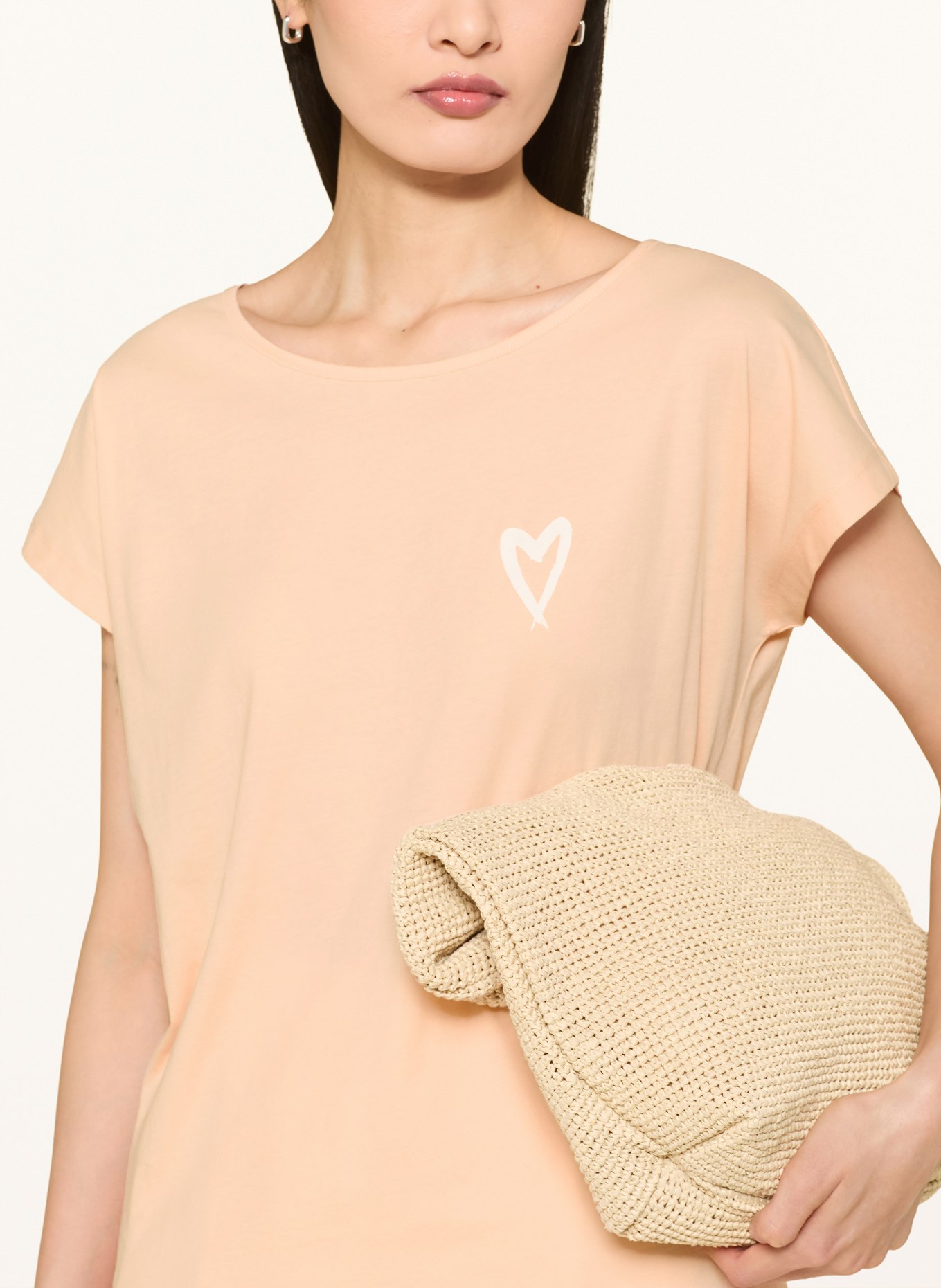 Marc O'Polo T-shirt: ORANGE CLAIR