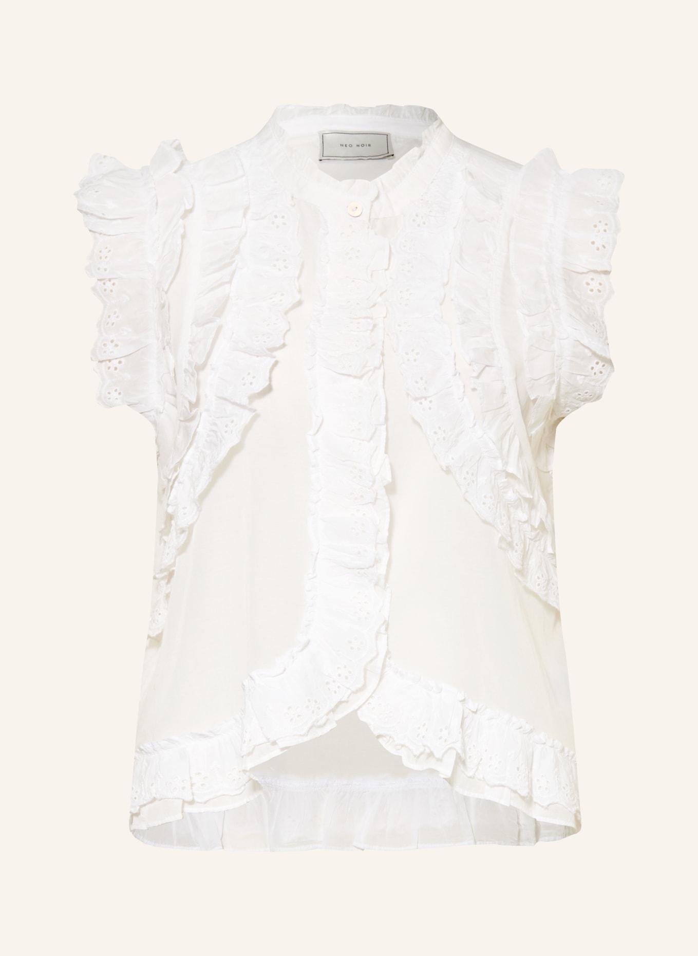 NEO NOIR Blusenshirt CELIA: WEISS