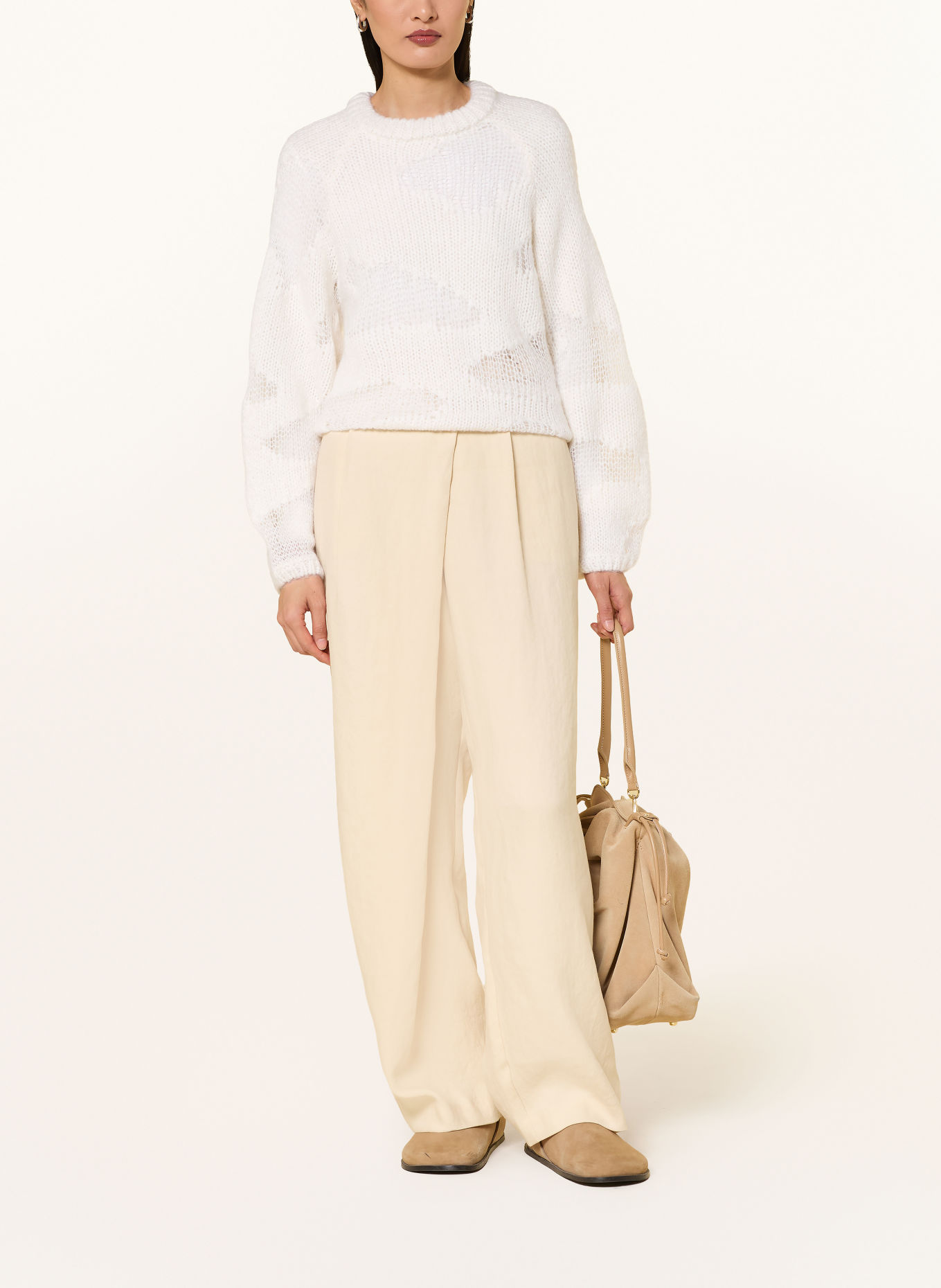 MSCH COPENHAGEN MSCHAMARYLLIS HEIDI Sweater: ECRU
