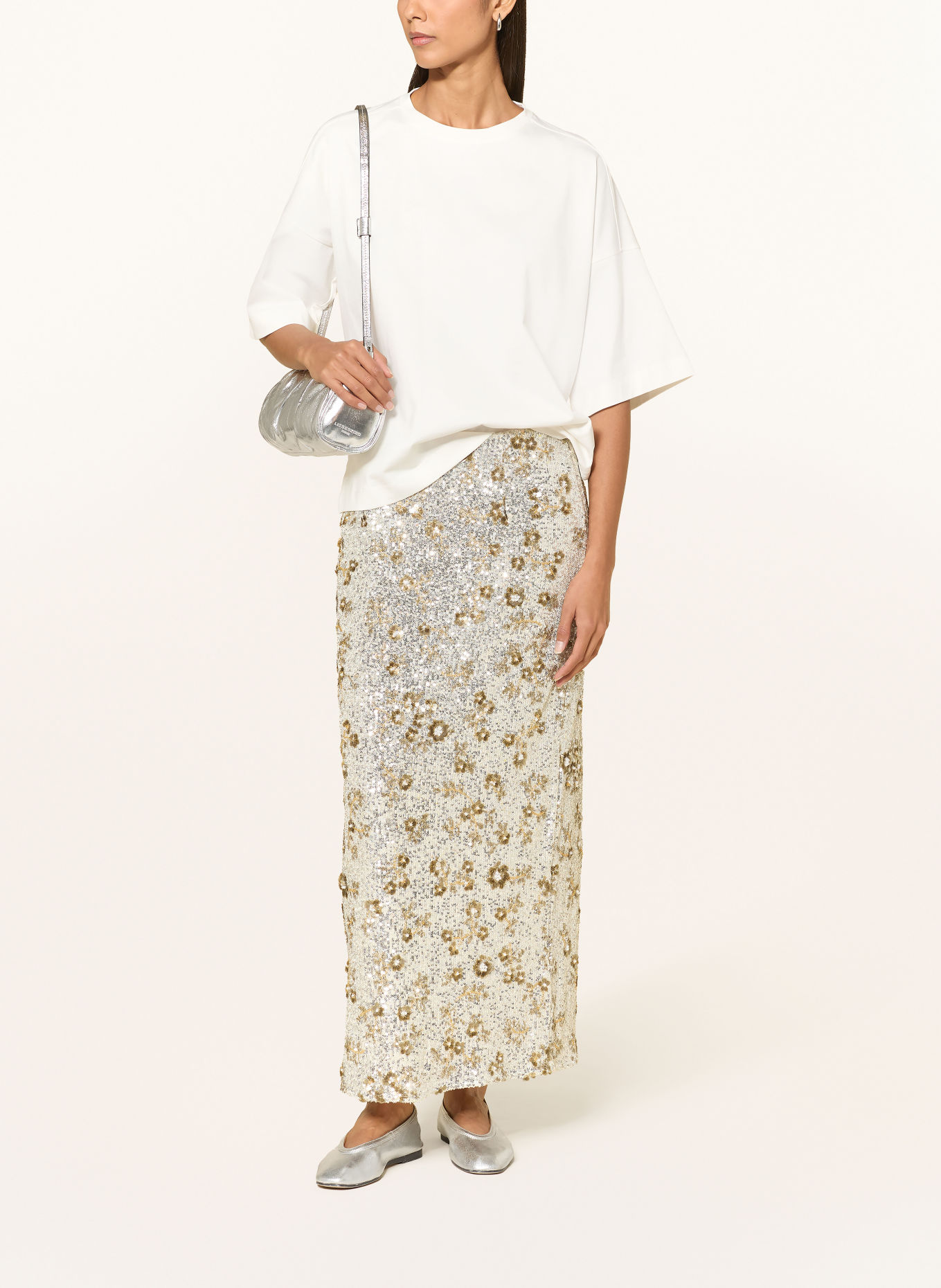 MSCH COPENHAGEN Tricou MSCHTEAGAN LEANA: ALB
