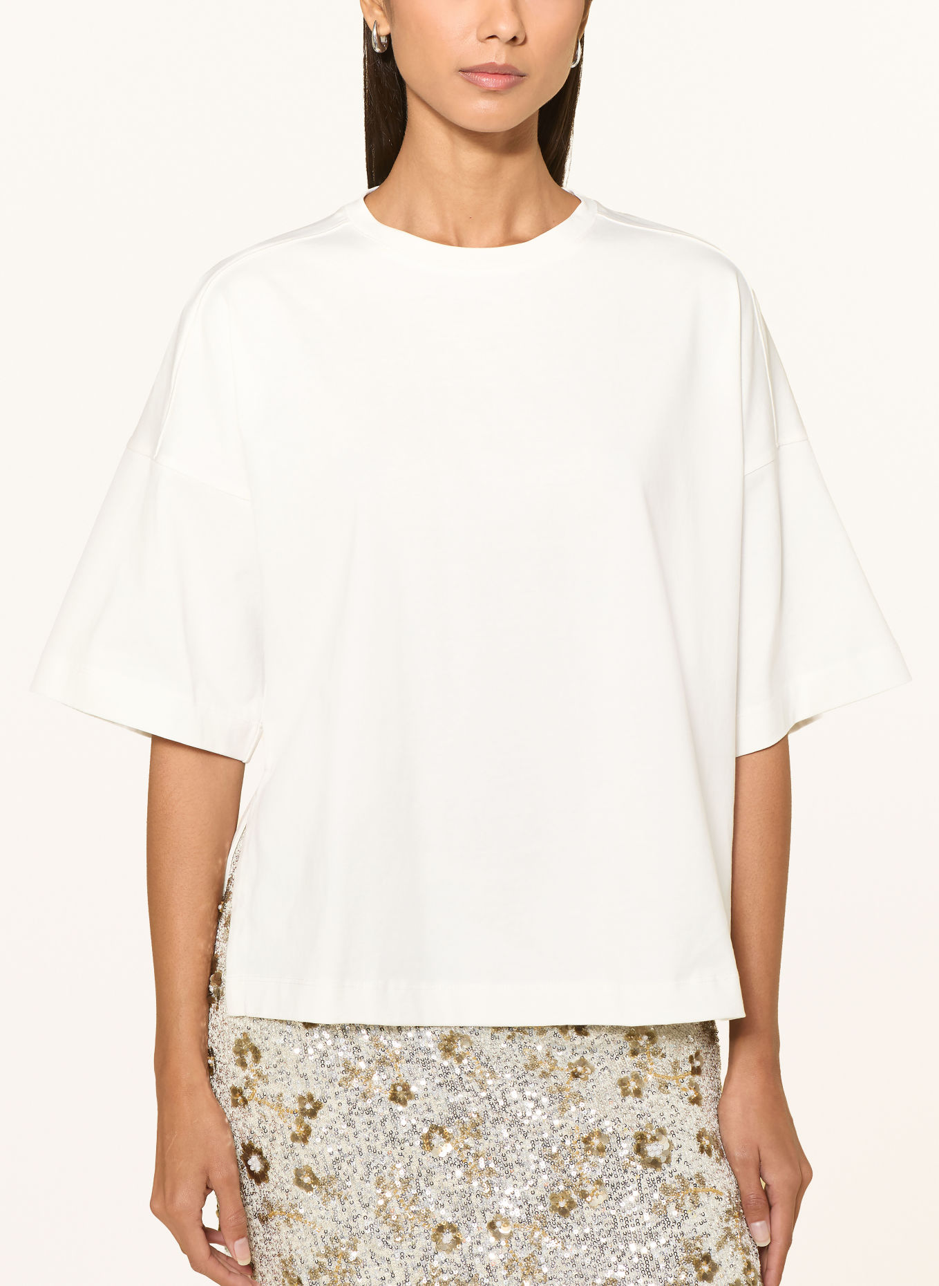 MSCH COPENHAGEN Tricou MSCHTEAGAN LEANA: ALB