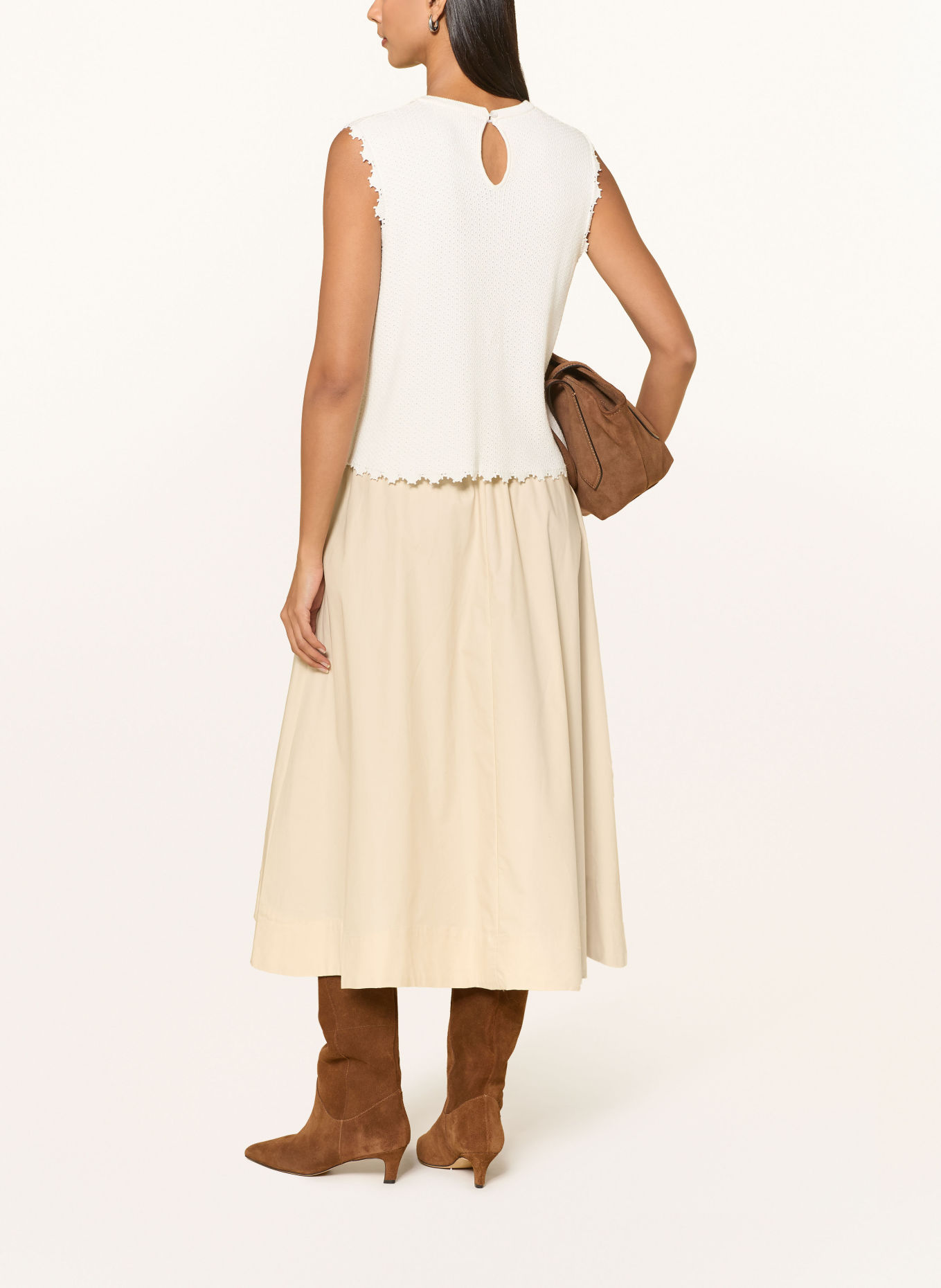 MSCH COPENHAGEN Knit Top MSCHMAMIE: CREAM