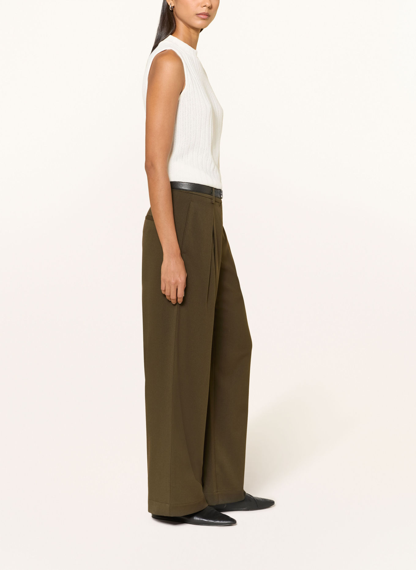 MSCH COPENHAGEN MSCHCHICA HENRIKA Pants: DARK GREEN