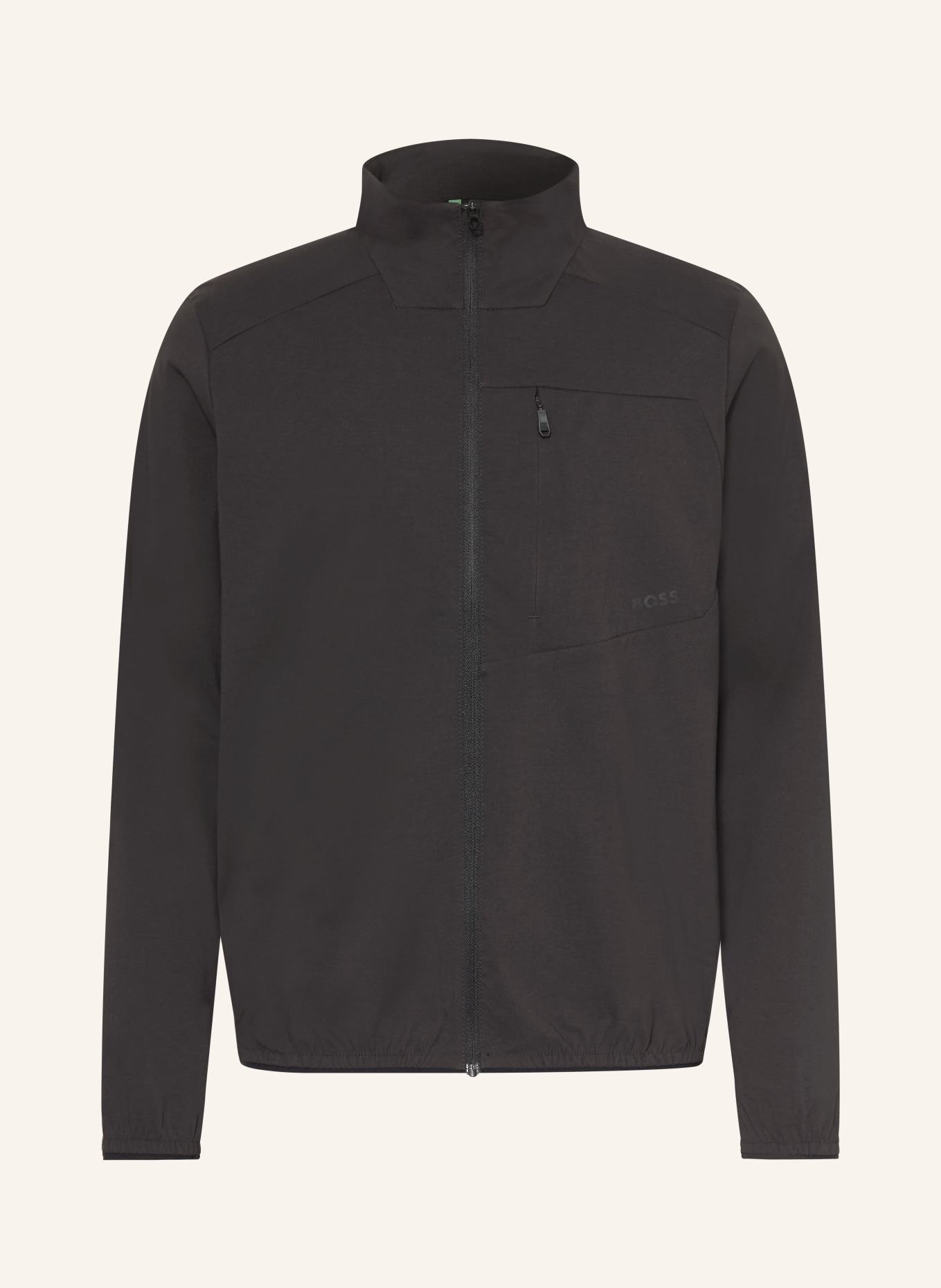 BOSS Funktionsjacke: SCHWARZ