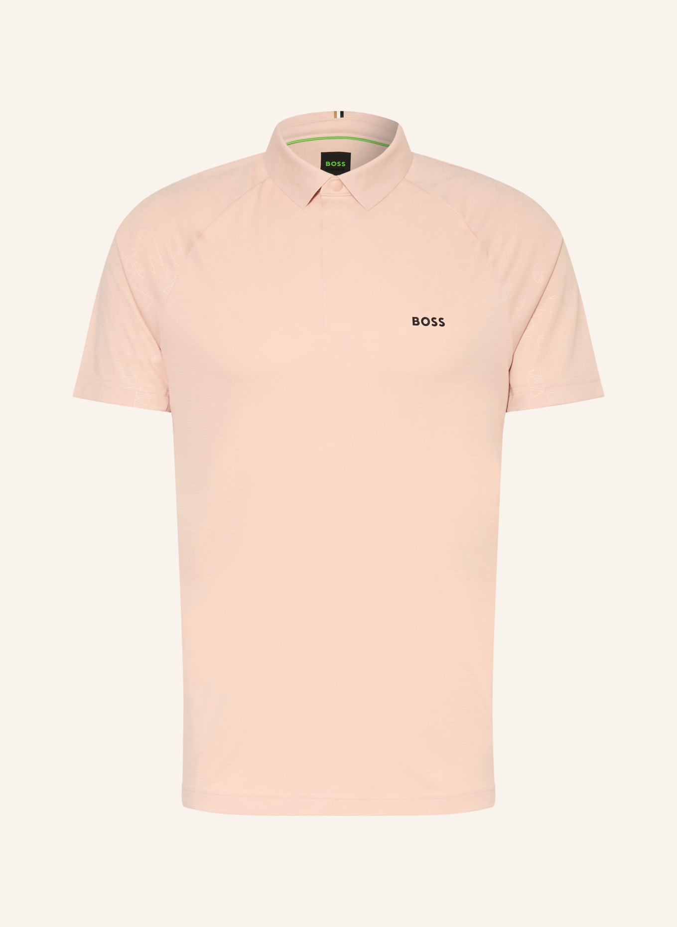 BOSS GOC Regular Fit Performance Polo Shirt: ROSE