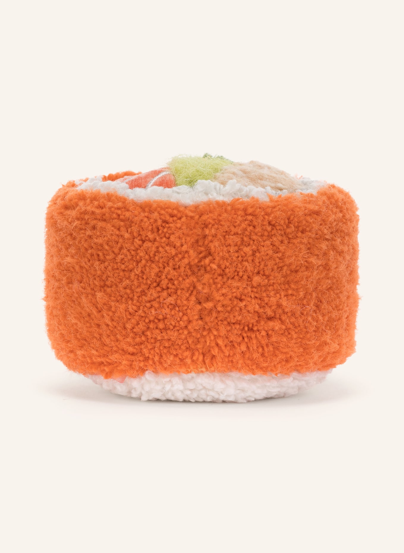 Jellycat Pluszowa zabawka AMUSEABLES CODHI CALIFORNIAN ROLL: POMARAŃCZOWY / ZIELONY / BIAŁY