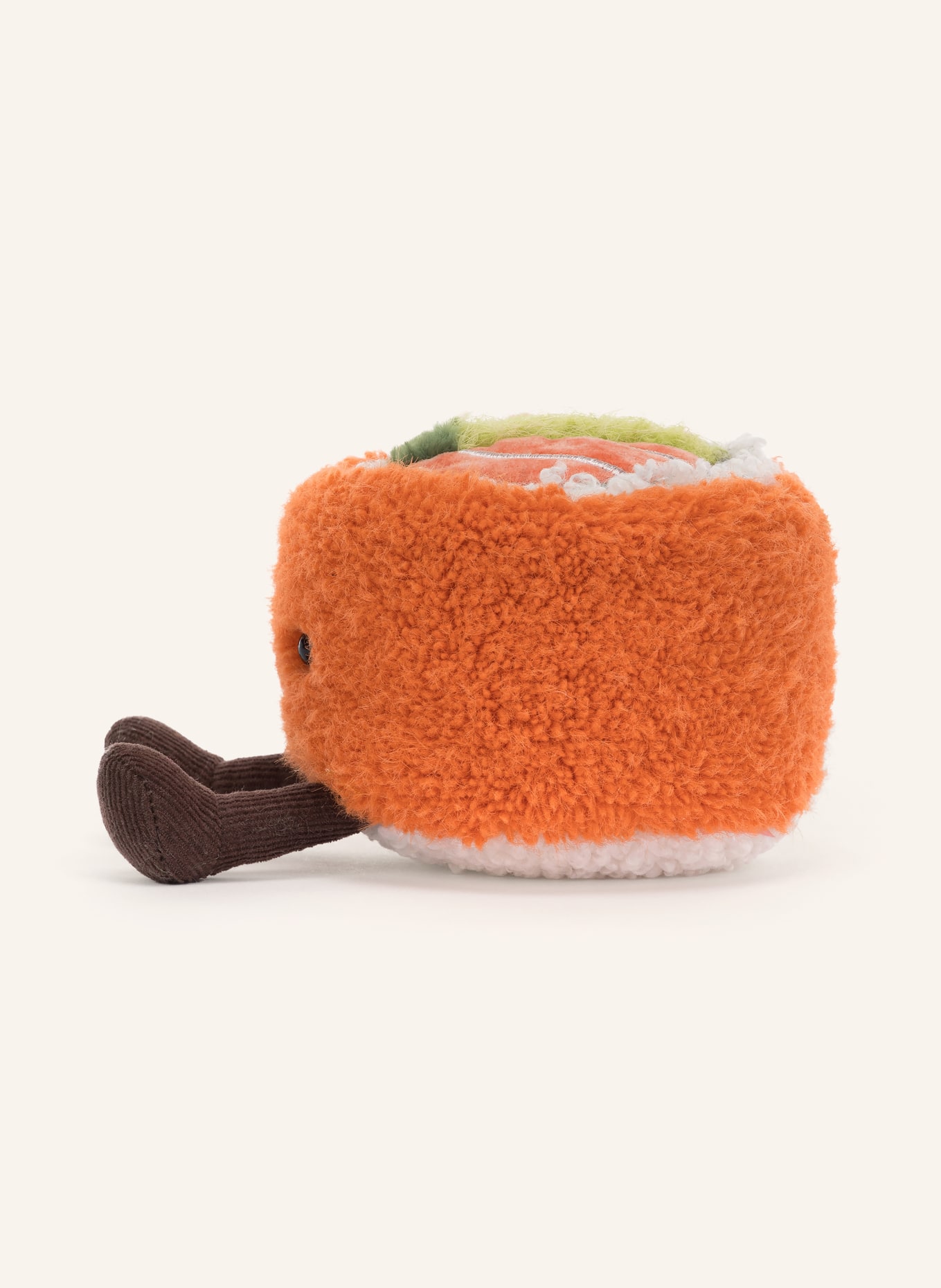 Jellycat Pluszowa zabawka AMUSEABLES CODHI CALIFORNIAN ROLL: POMARAŃCZOWY / ZIELONY / BIAŁY