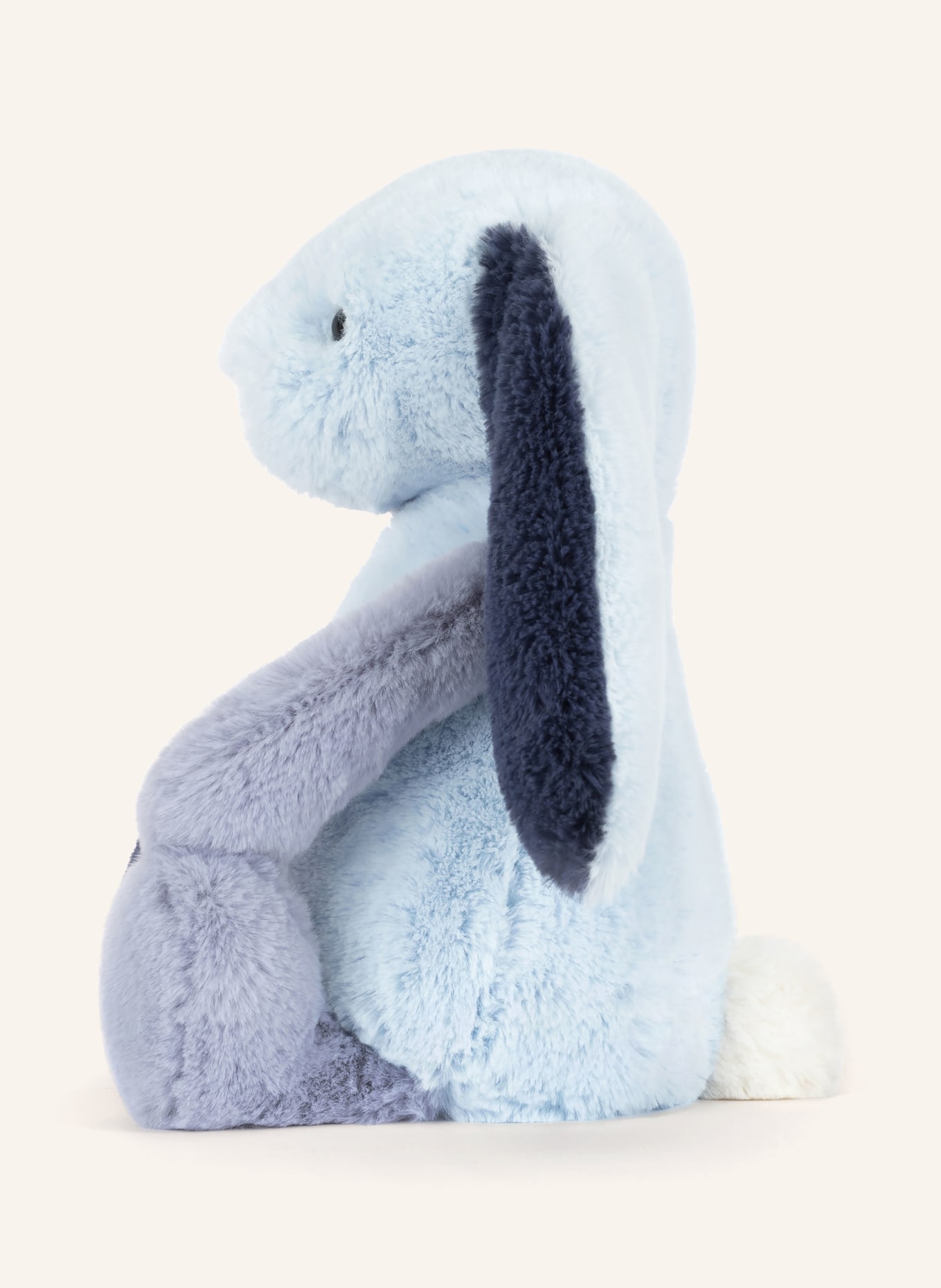 Jellycat Knuffels PUDDLESEA BUNNY ORIGINAL: BLAUW / LICHTBLAUW / DONKERBLAUW