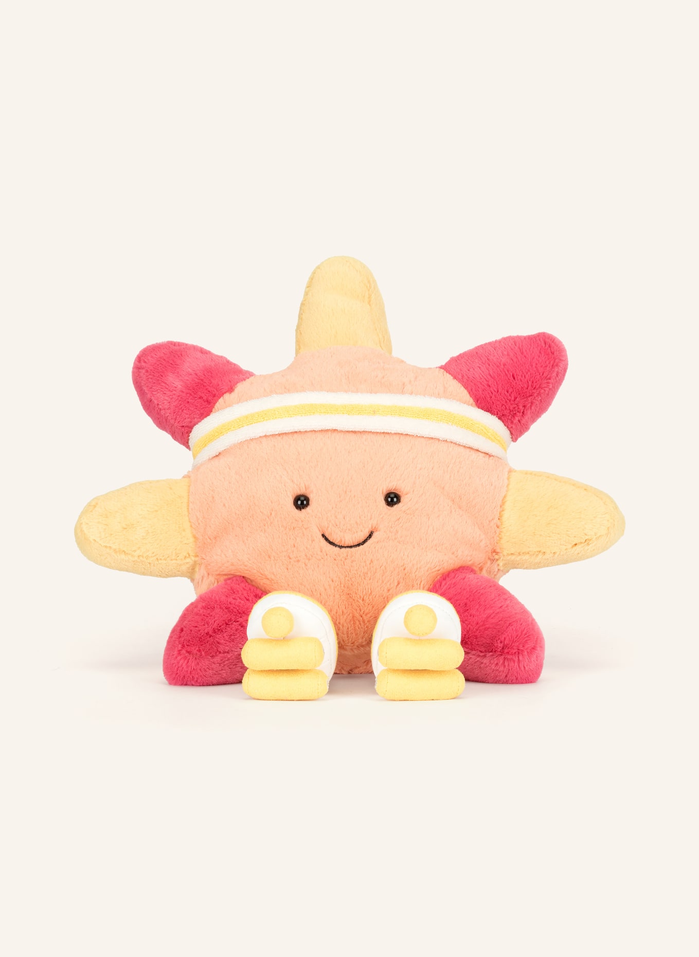 Jellycat Plyšové hračky AMUSEABLES SUN ROLLER SKATES: TMAVĚ ORANŽOVÁ / RŮŽOVÁ / TMAVĚ ŽLUTÁ