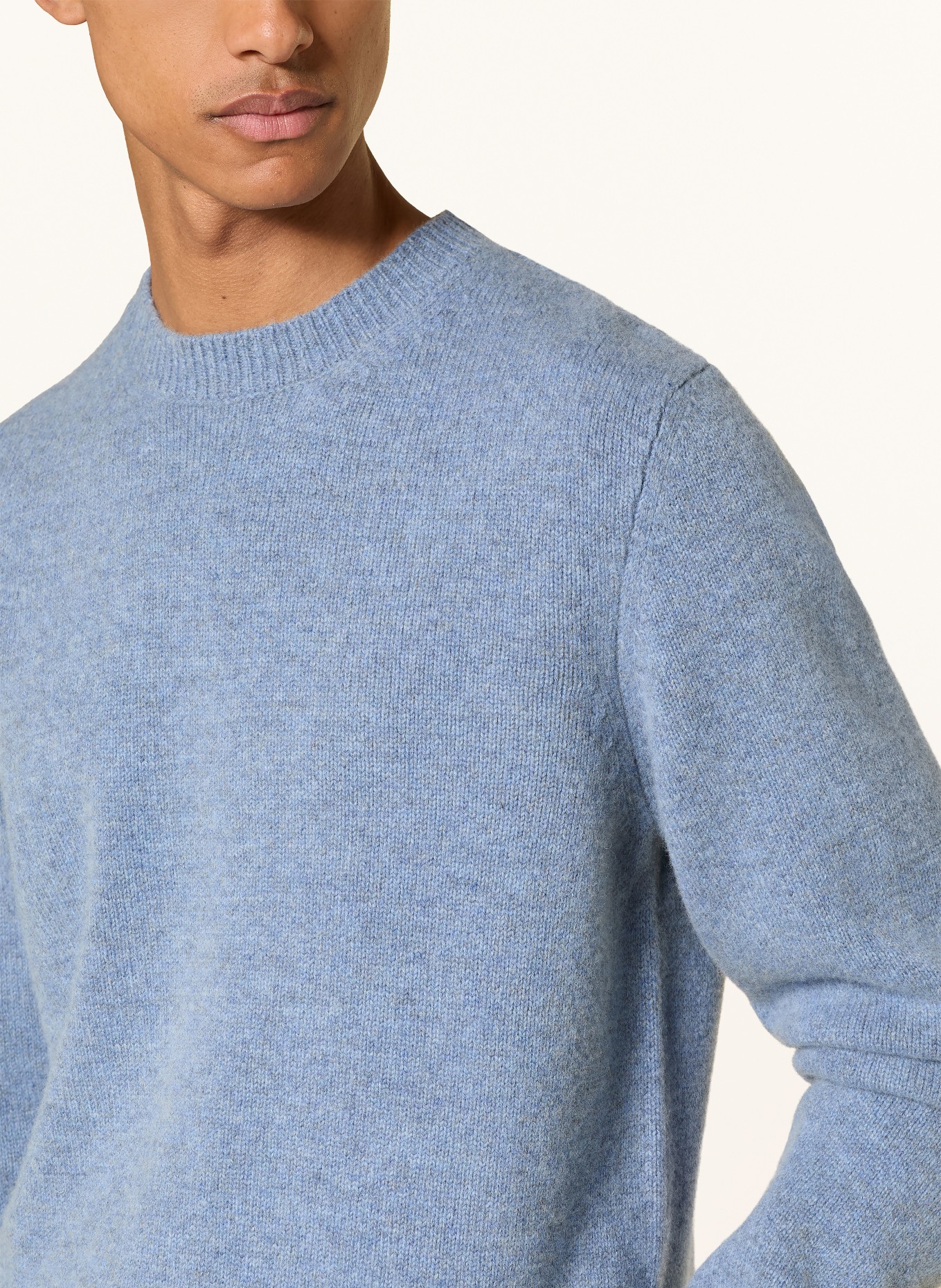 A.P.C. Pullover EDMOND: HELLBLAU