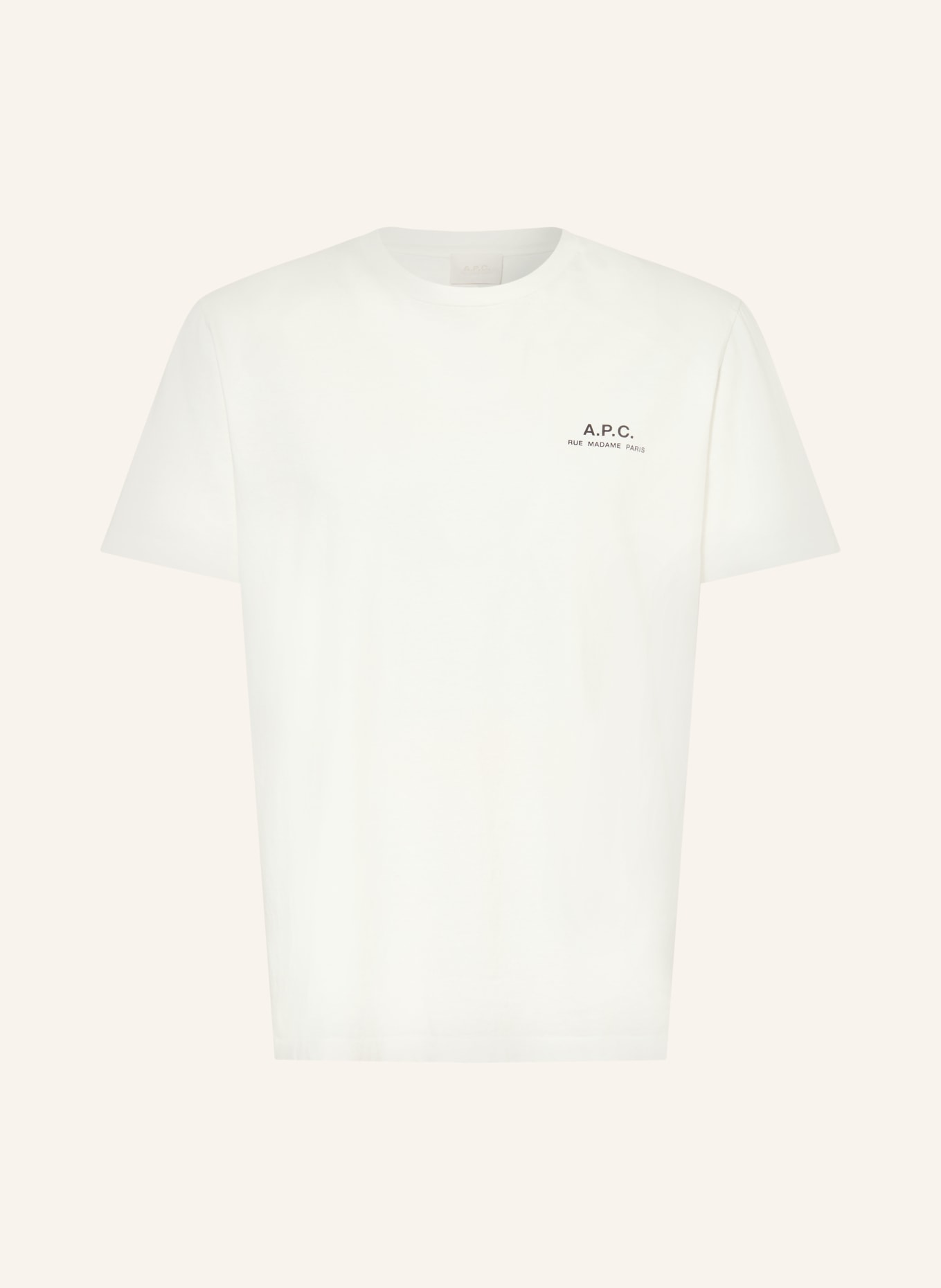 A.P.C. T-Shirt: CREME