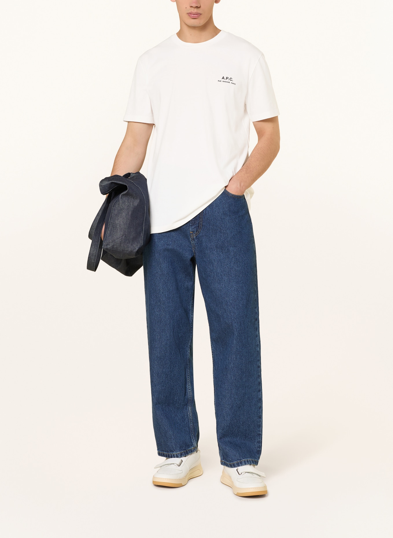 A.P.C. T-Shirt: CREME