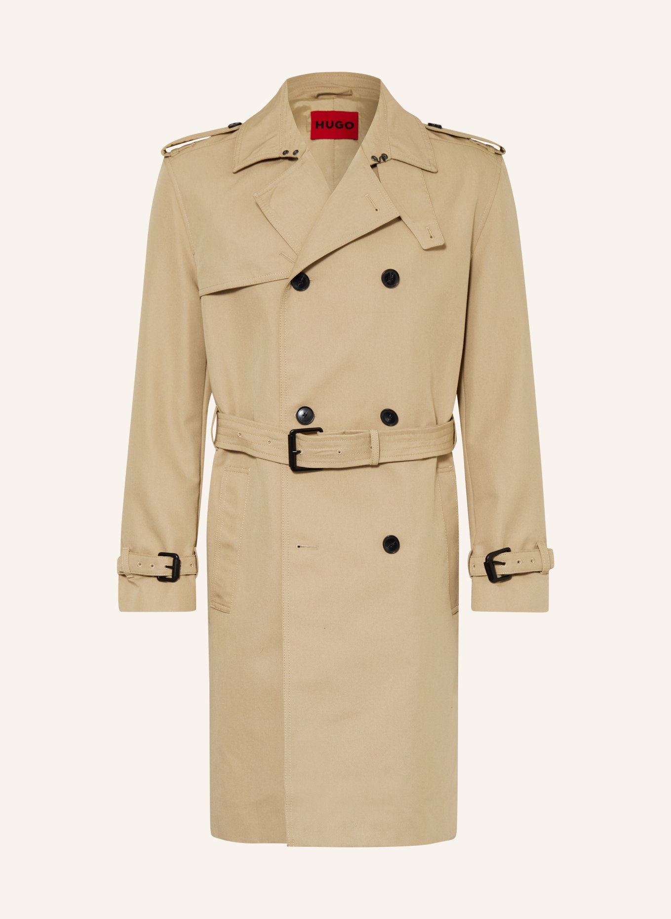 HUGO Trenchcoat MALUKS: BEIGE