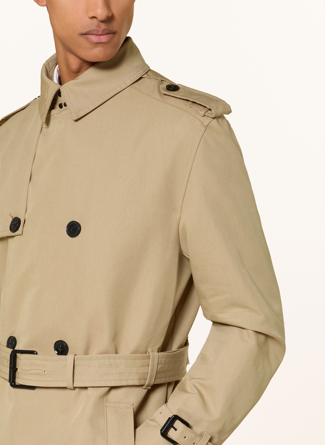 HUGO Trenchcoat MALUKS: BEIGE