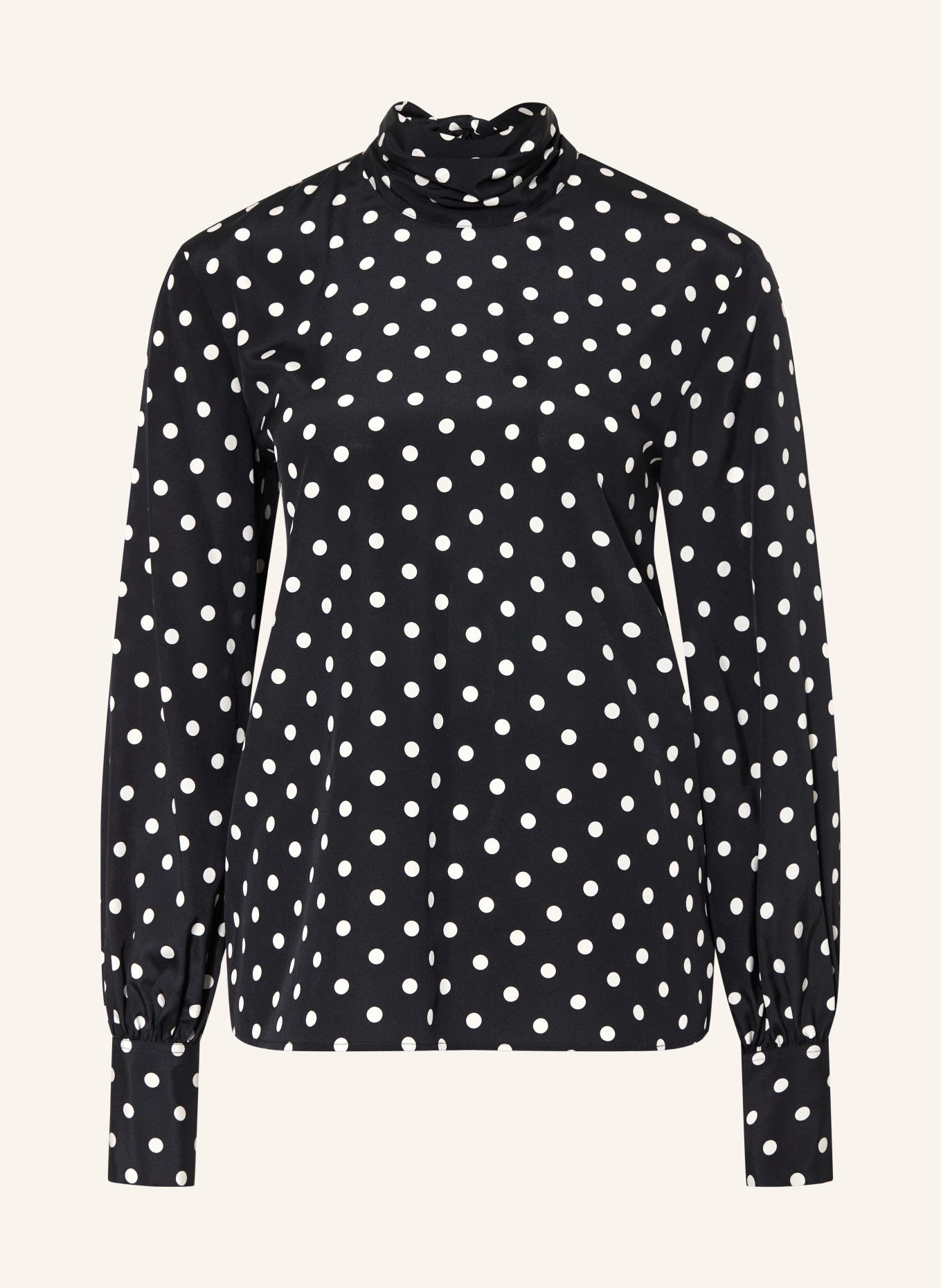 van Laack Strikblouse VL-IDENI-XX met zijde: DONKERBLAUW / WIT