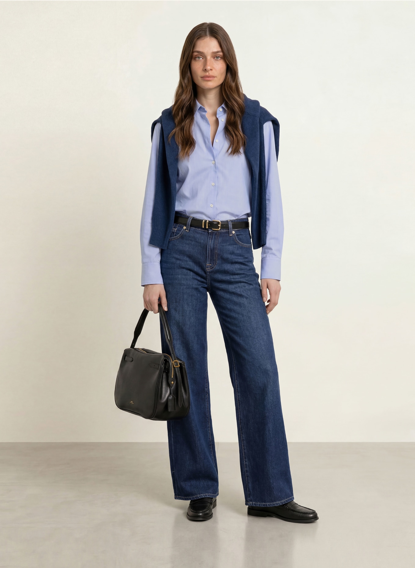 van Laack Hemdbluse VL-PRINCYS-KO: HELLBLAU