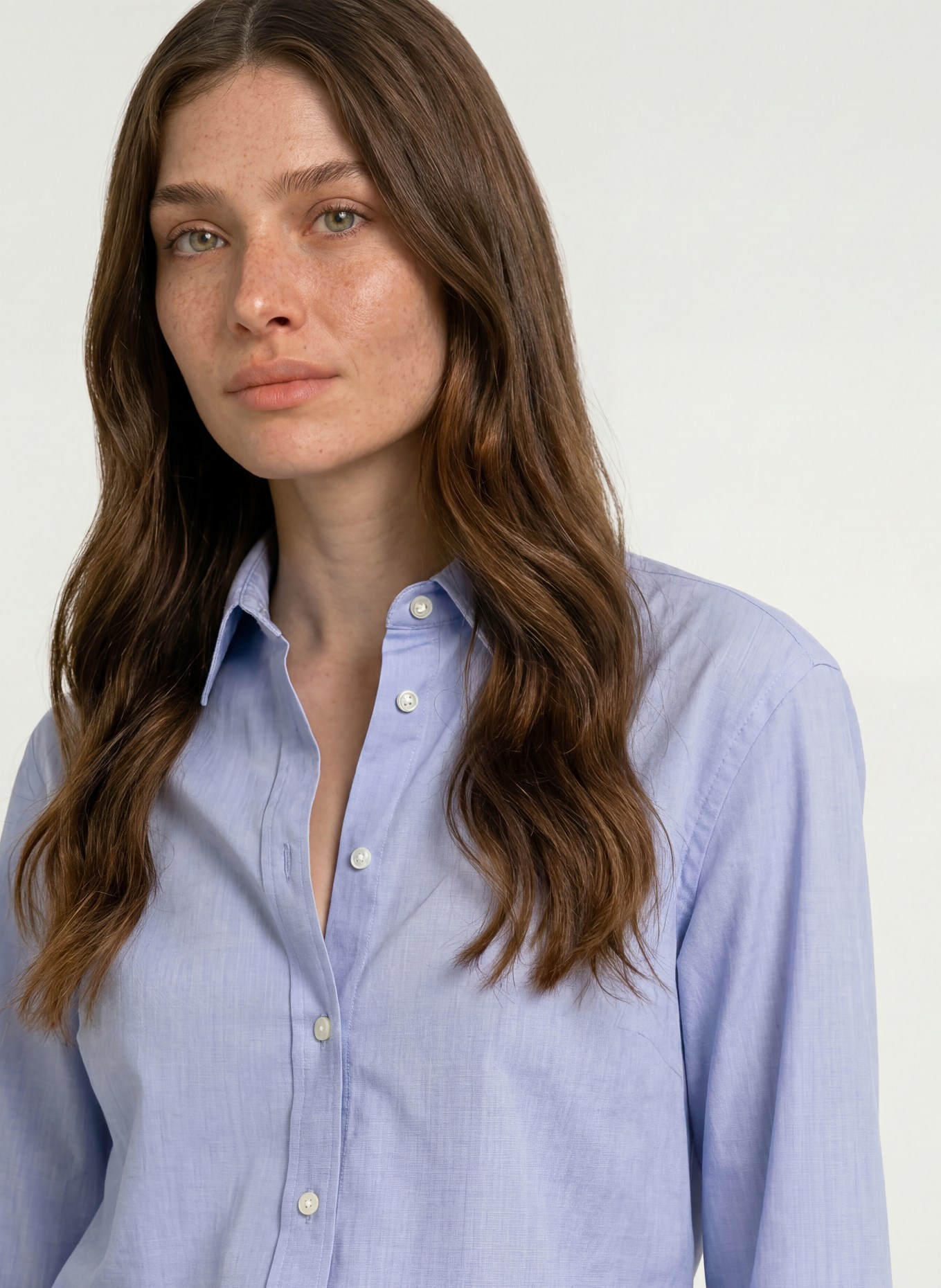 van Laack Hemdbluse VL-PRINCYS-KO: HELLBLAU