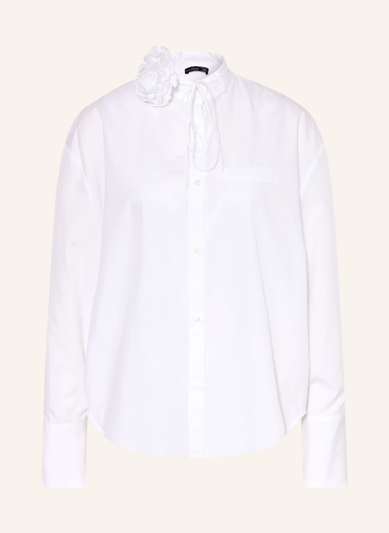 van Laack Blouse VL-BIJA-APPL: WIT