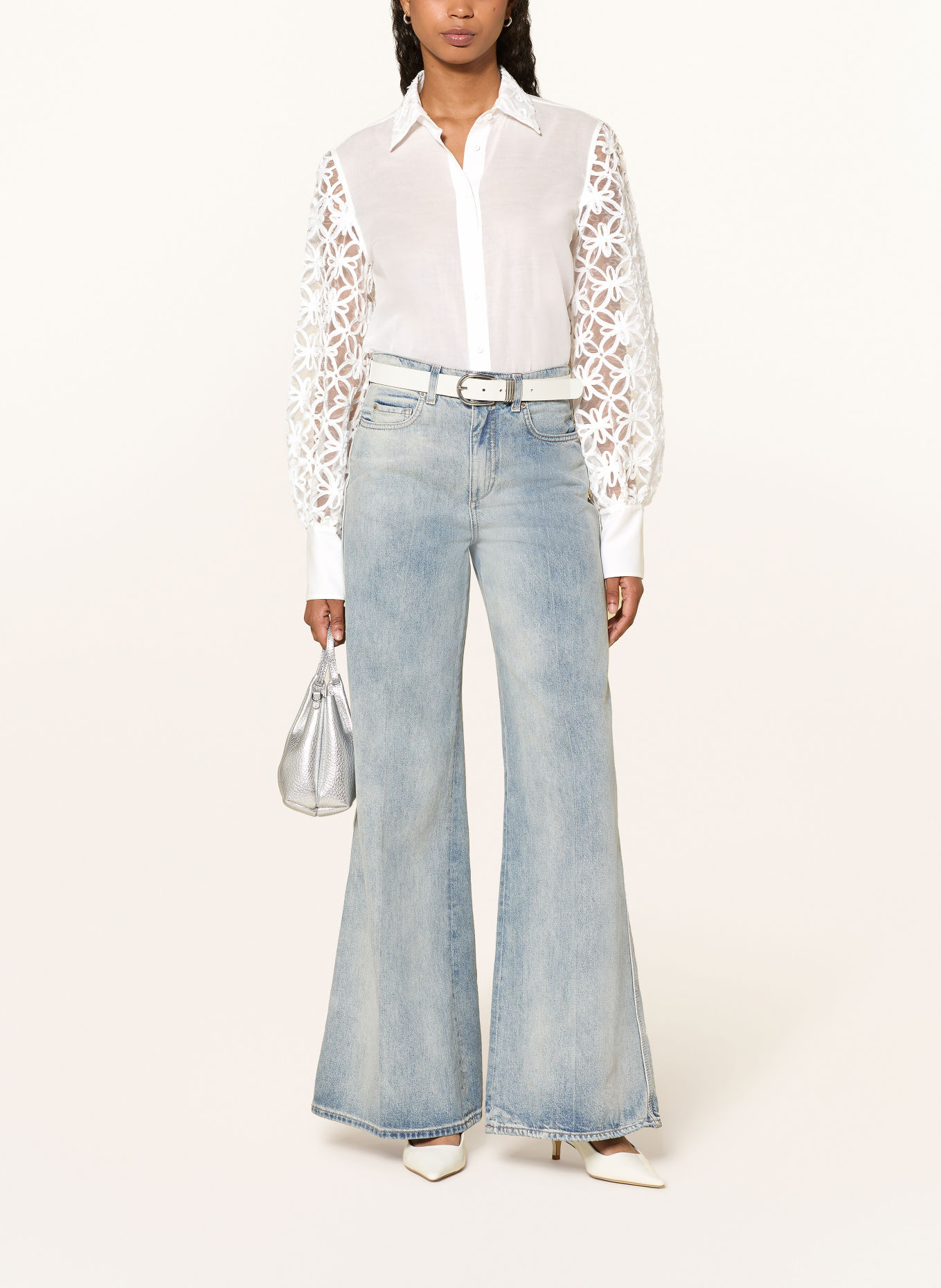 van Laack Overhemdblouse VL-CELLINA: WIT