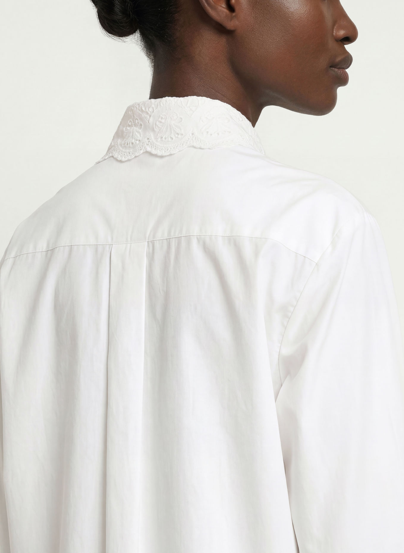 van Laack Overhemdblouse VL-FLOKAS-APPL: WIT