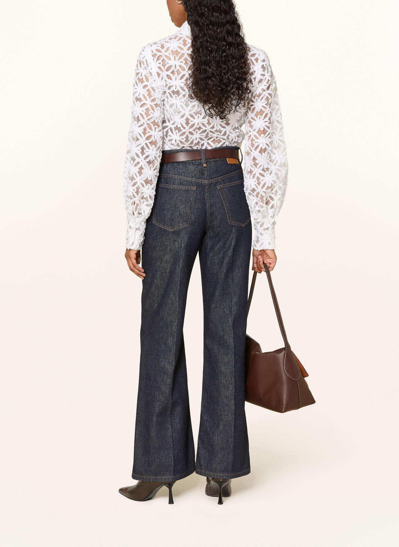 van Laack Overhemdblouse VL-CELLINA-XX: WIT