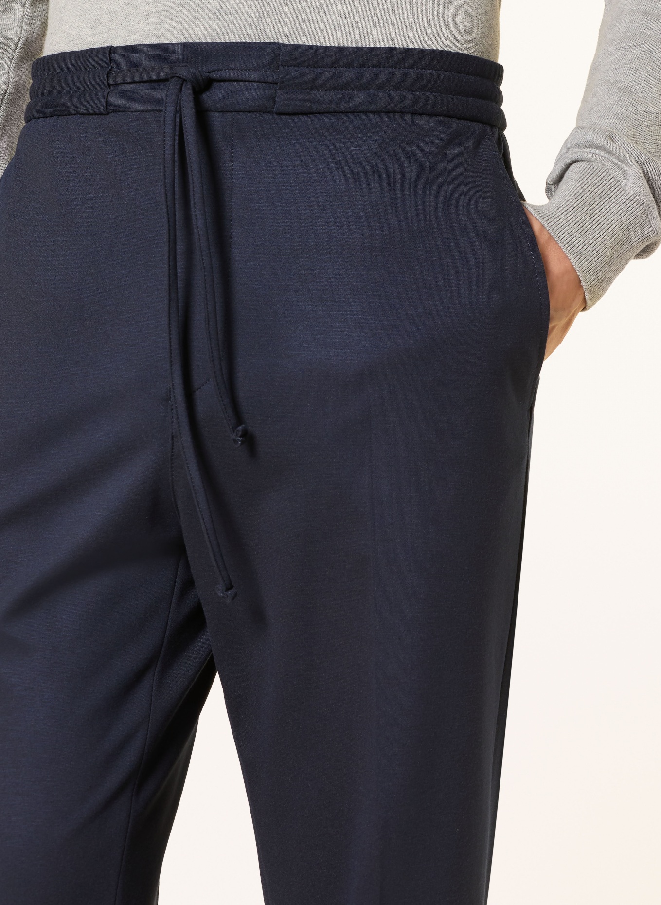 TIGER OF SWEDEN Hose ISCOVE im Jogging-Stil Regular Fit: DUNKELBLAU