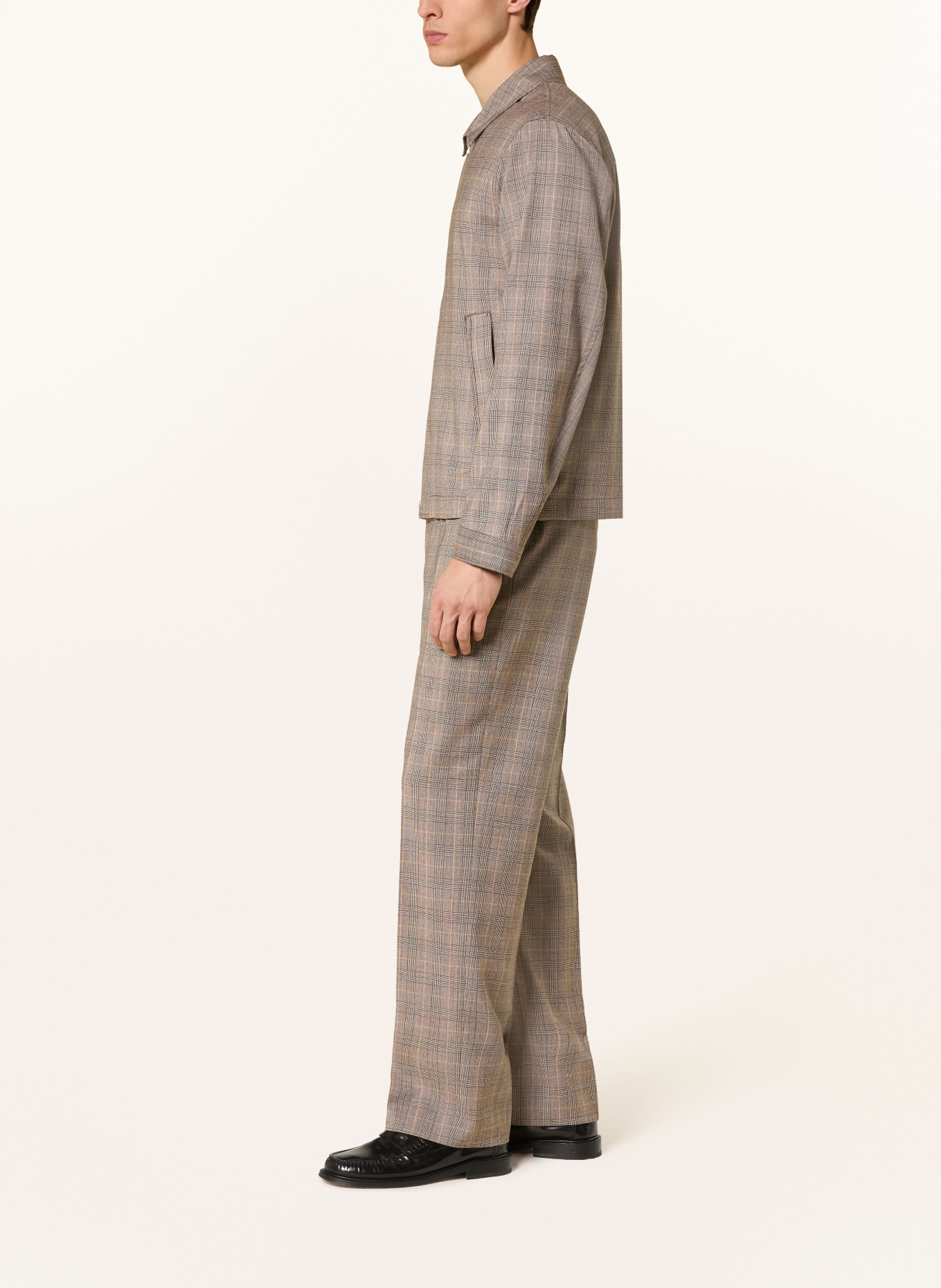 TIGER OF SWEDEN Hose ISCOVE im Jogging-Stil Regular Fit: HELLBRAUN / BRAUN