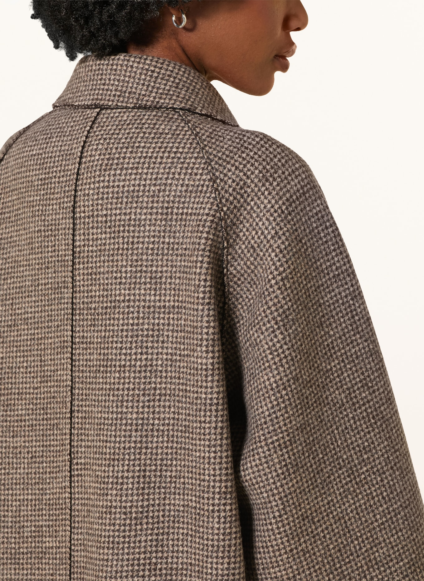 HARRIS WHARF LONDON Wollmantel: HELLGRAU / TAUPE / DUNKELGRAU