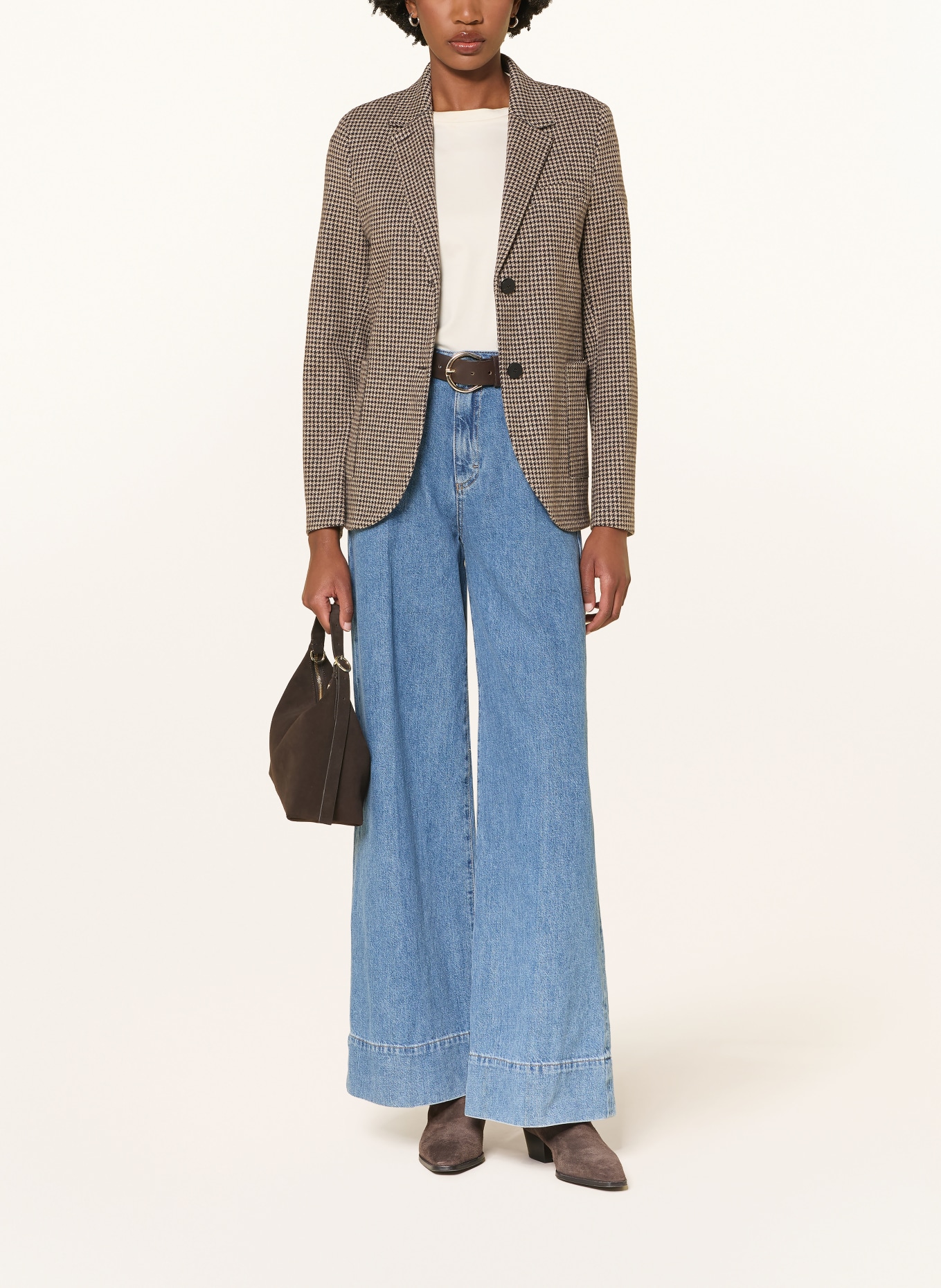 HARRIS WHARF LONDON Blazer: DUNKELBRAUN / HELLBRAUN
