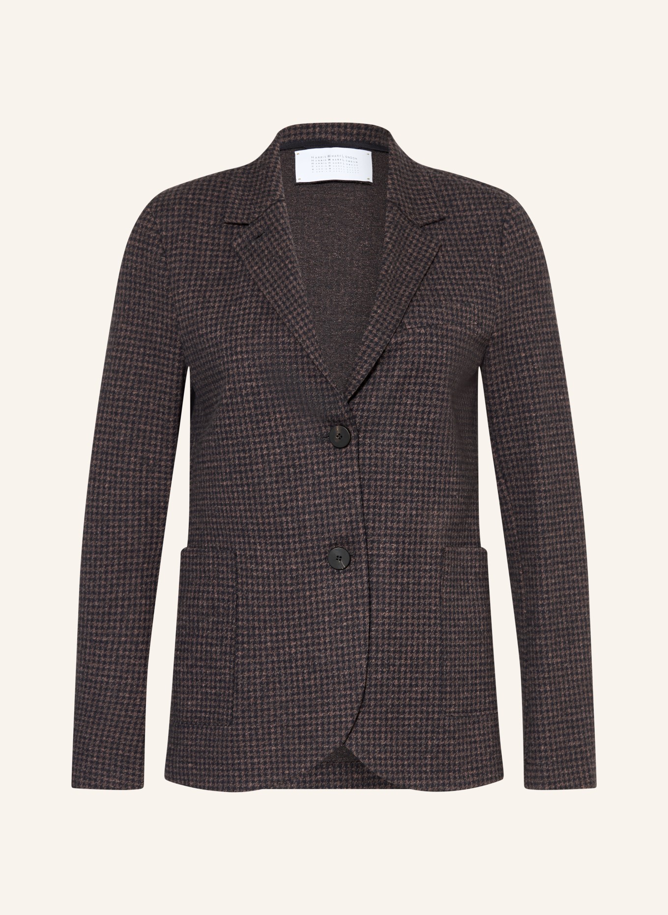 HARRIS WHARF LONDON Blazer: BRAUN / SCHWARZ
