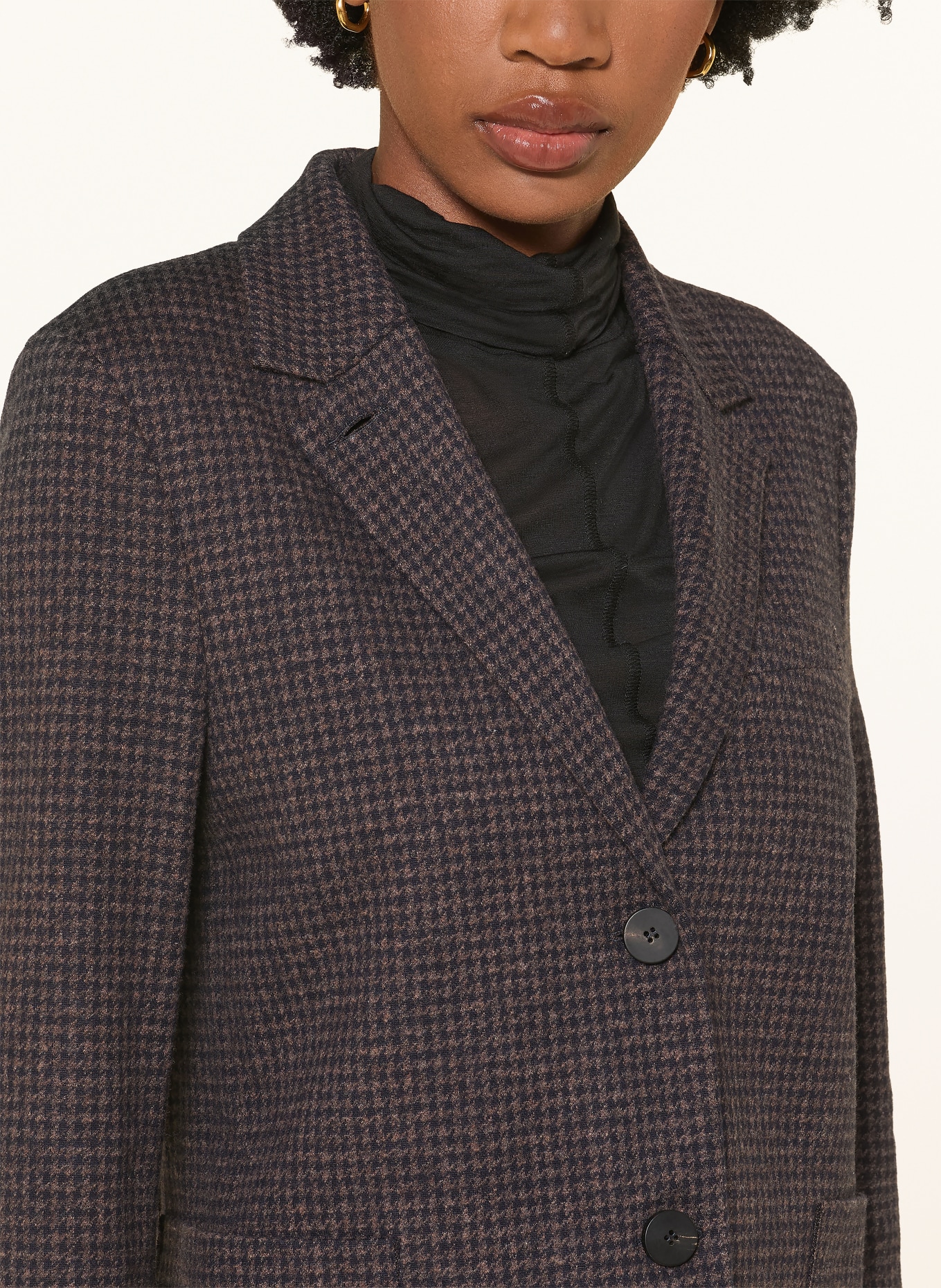 HARRIS WHARF LONDON Blazer: BRAUN / SCHWARZ